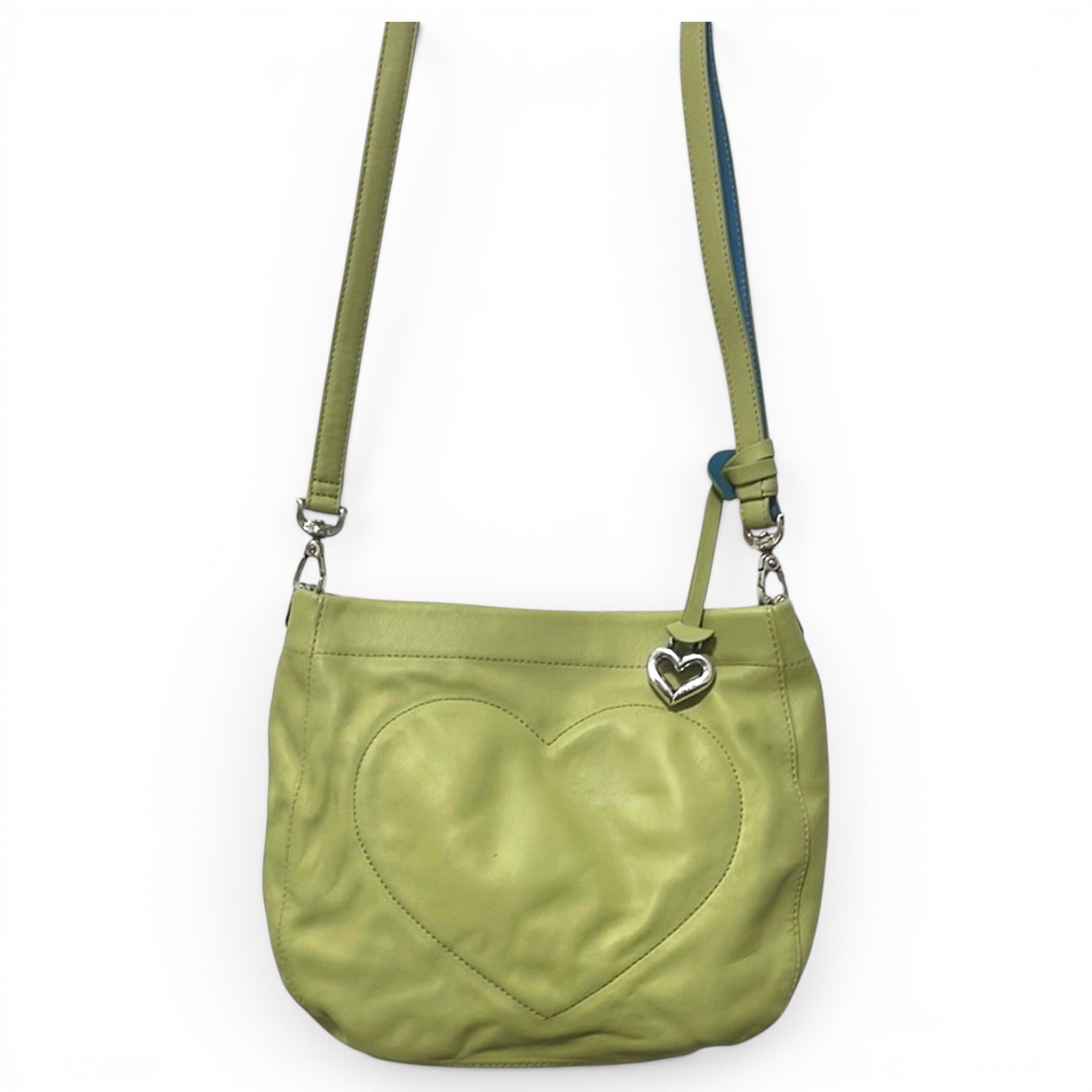 Leather crossbody bag