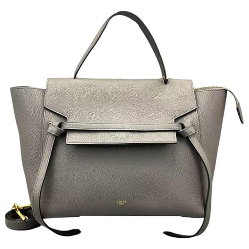 Belt leather handbag