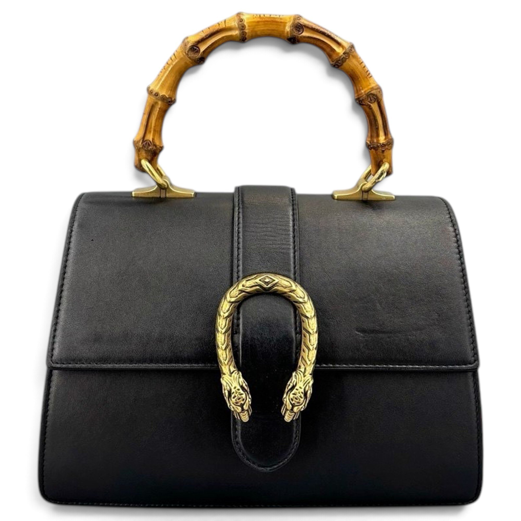 Dionysus Bamboo leather handbag