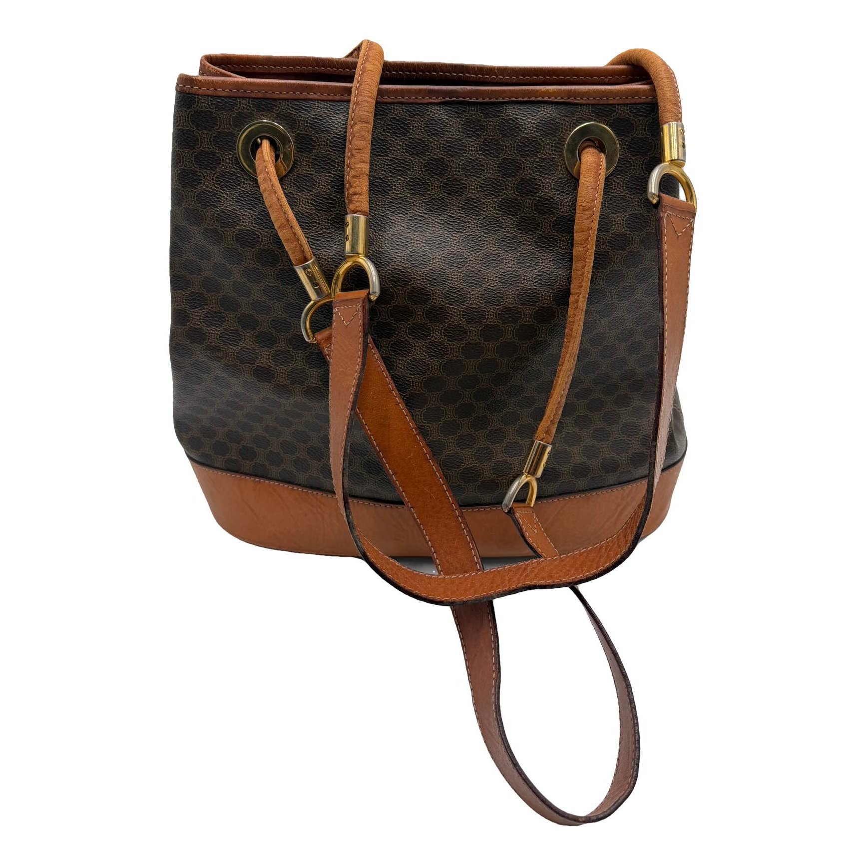 SAC SEAU leather handbag