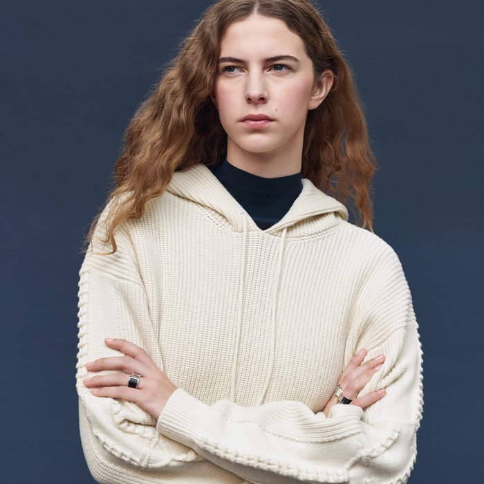 Blanc Naturel Hooded Sweater