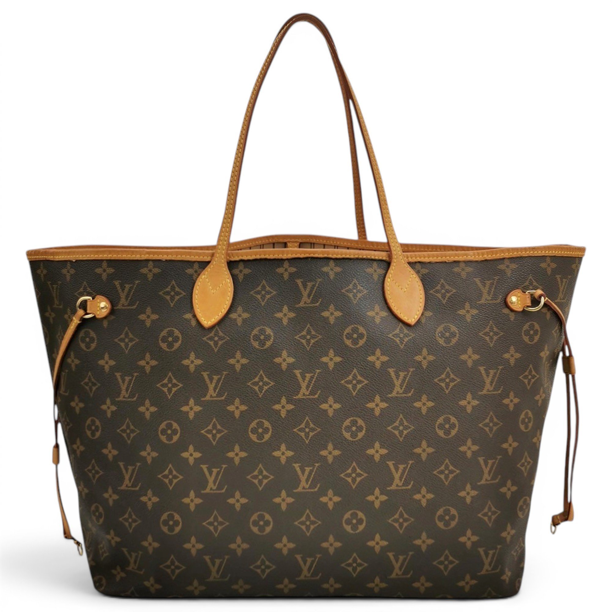 Neverfull leather tote