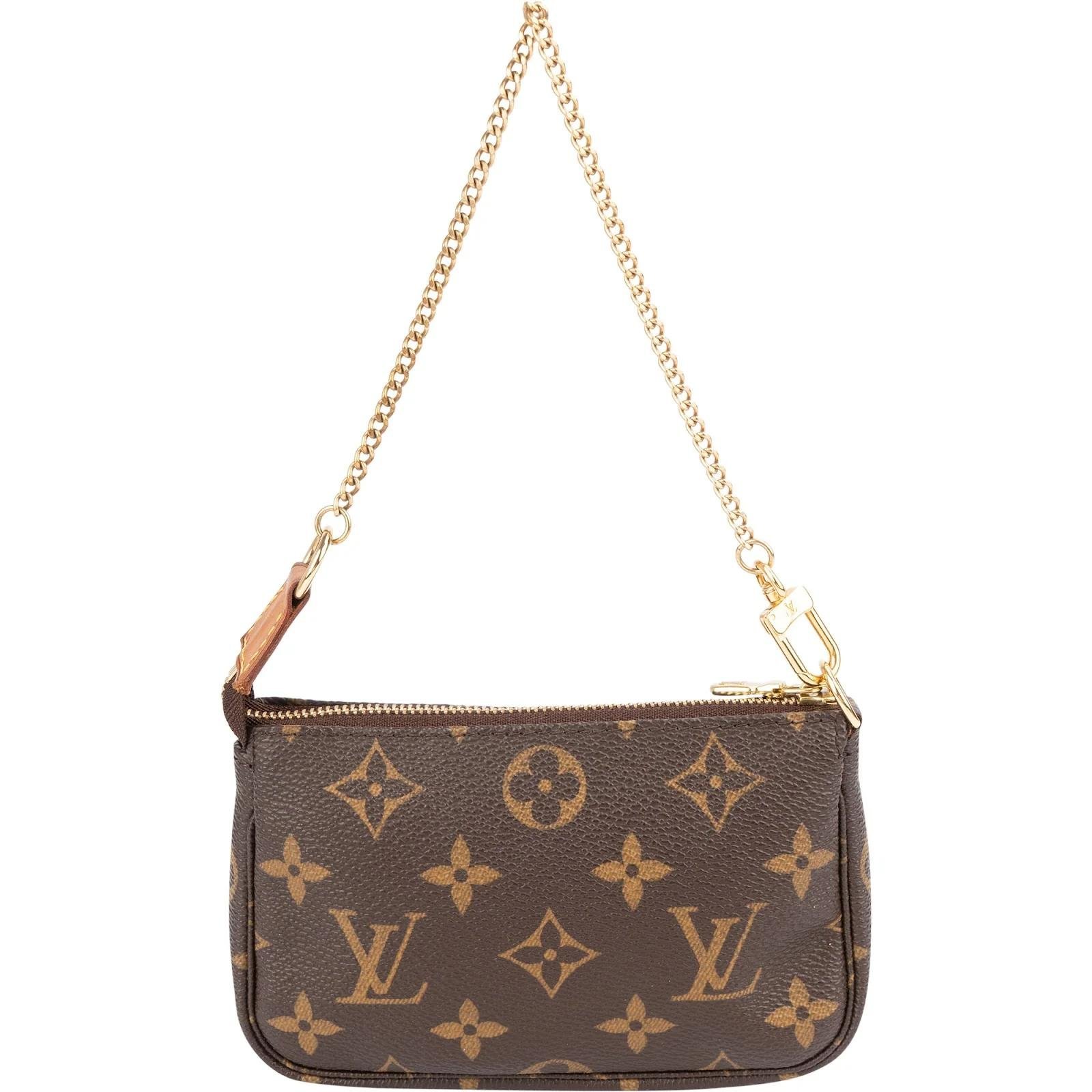 Pochette Accessoire leather handbag