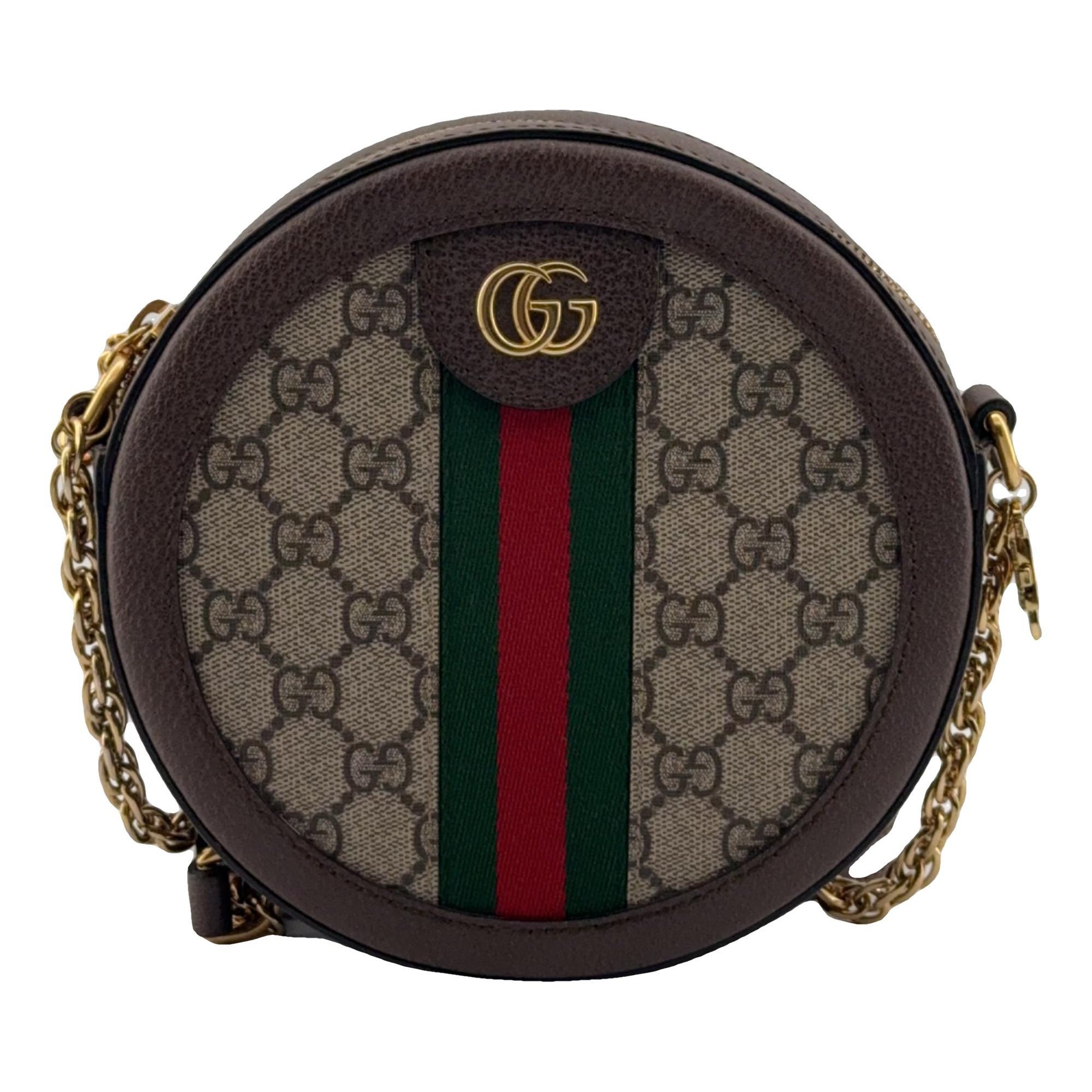 Ophidia Round cloth handbag
