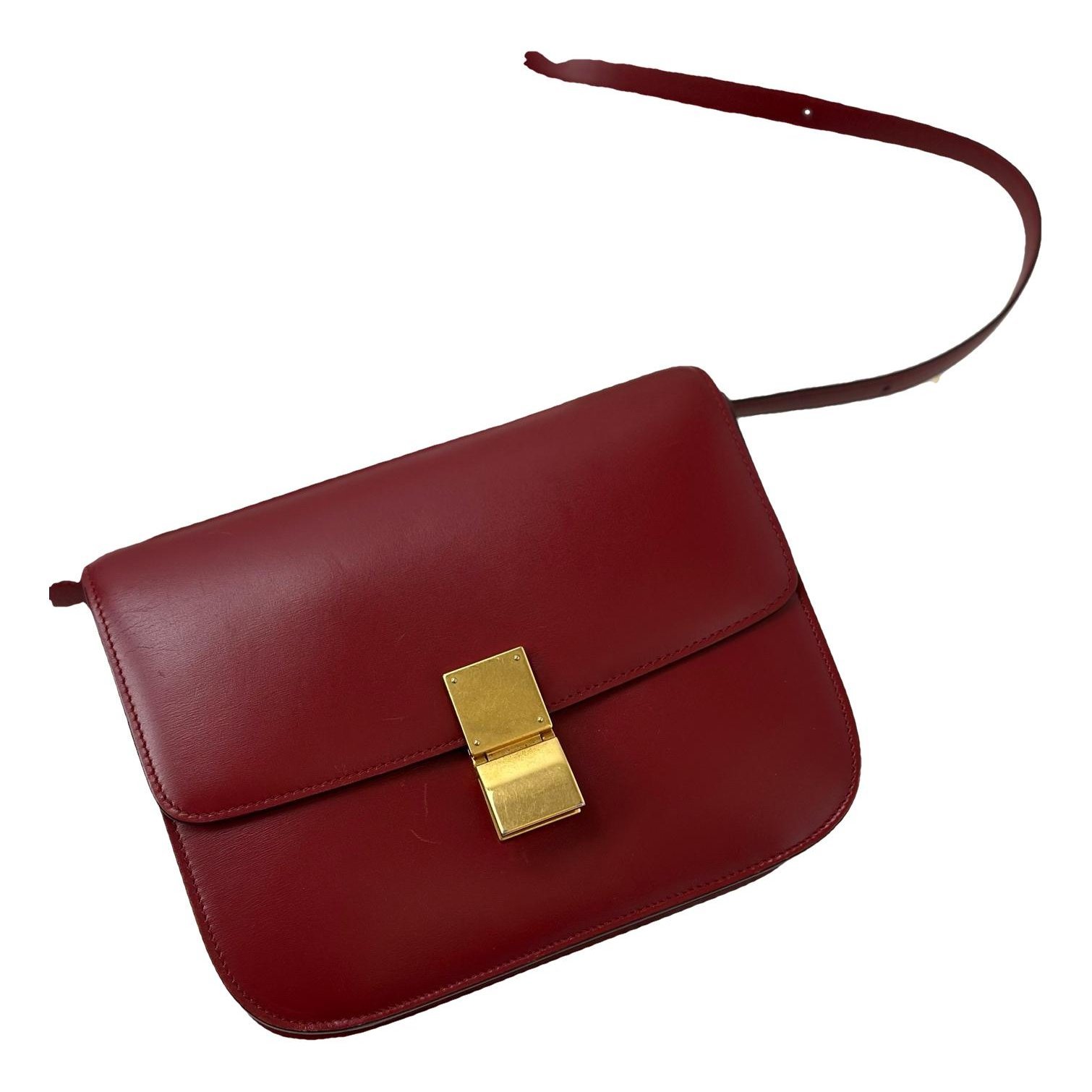 Classic leather handbag