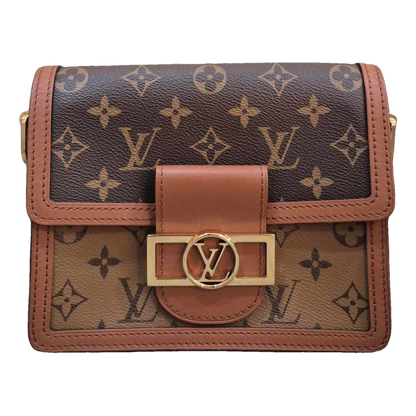 Dauphine Mini leather handbag