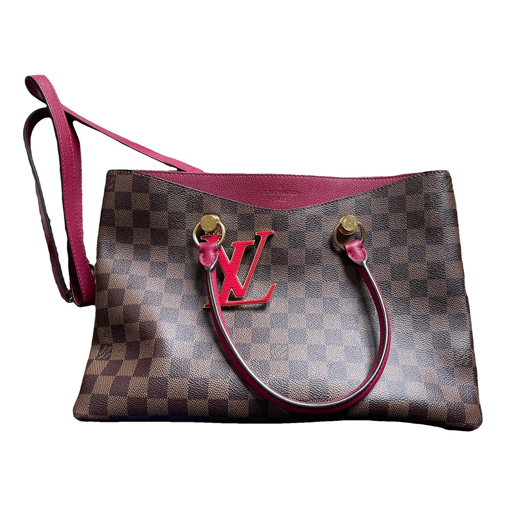 LV Riverside leather handbag