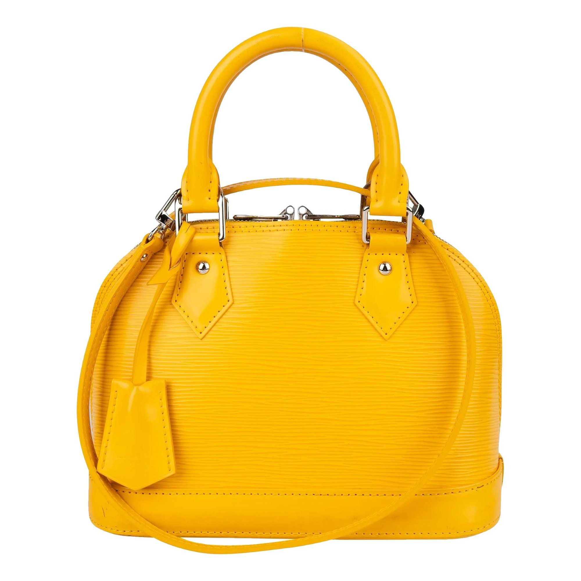 Alma leather handbag