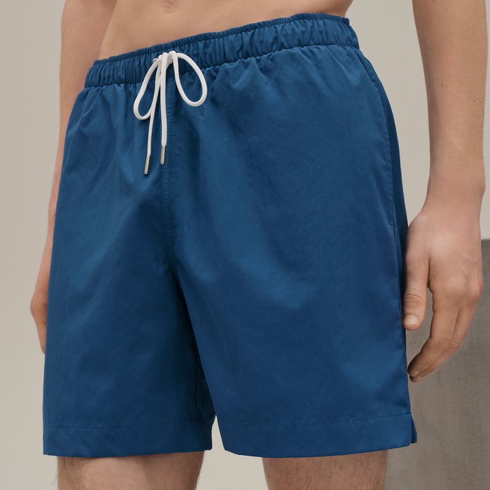 Bleu Amiral "H Fantome" Swim Trunks