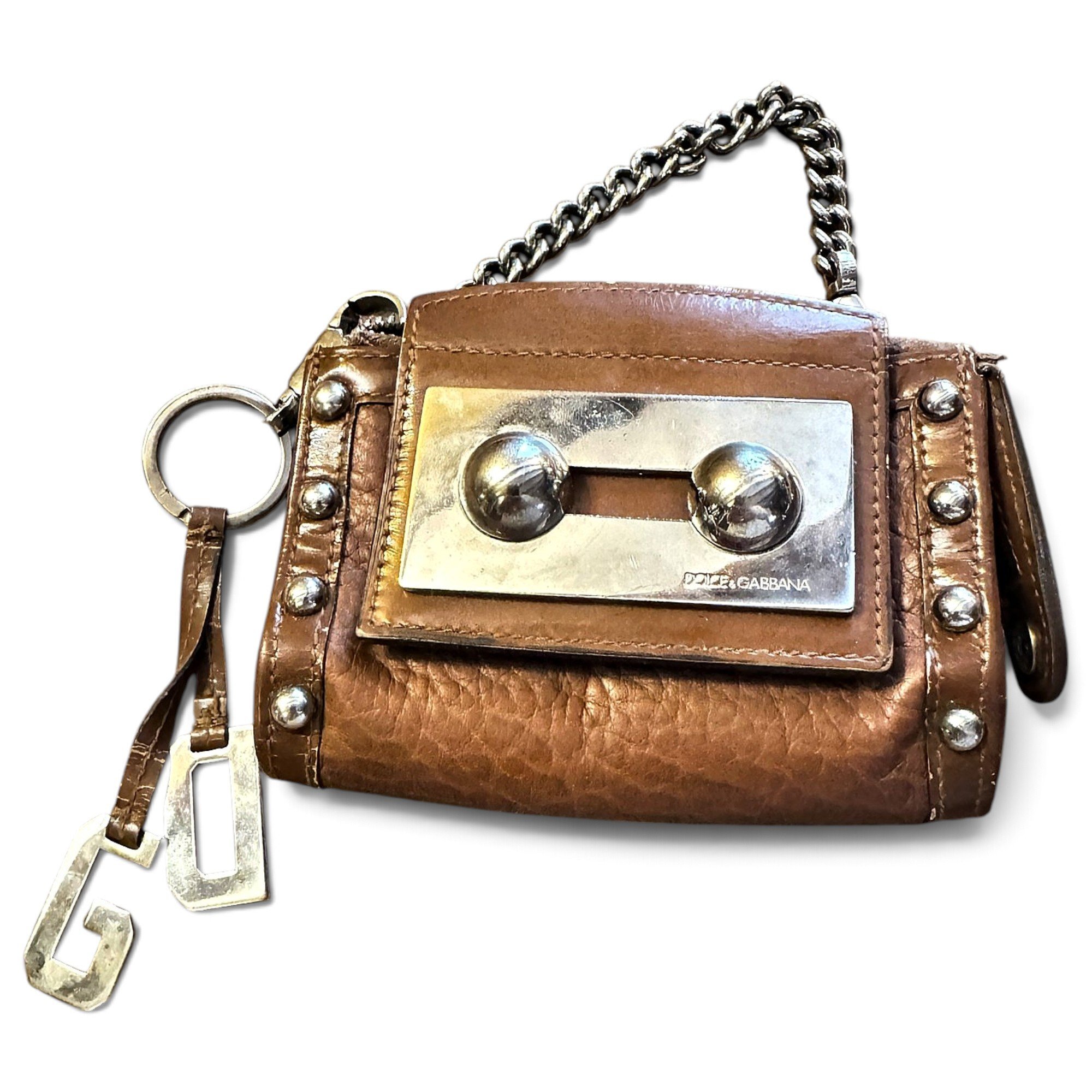 Leather mini bag