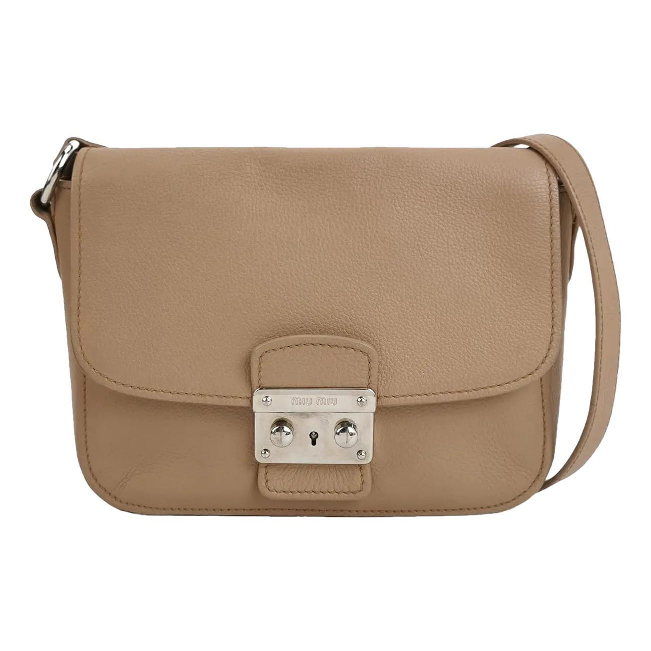Madras leather handbag