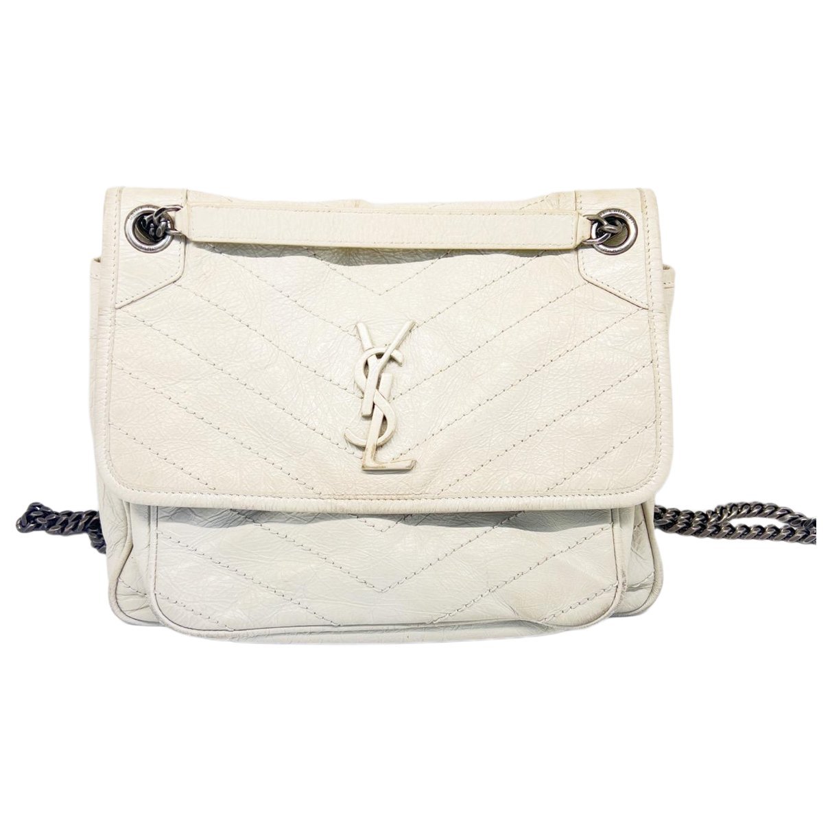 Mini Niki pony-style calfskin handbag