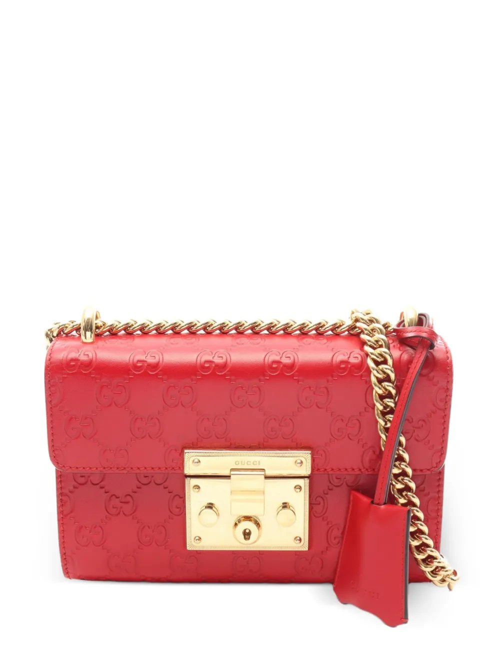 2010s small Padlock Guccissima shoulder bag