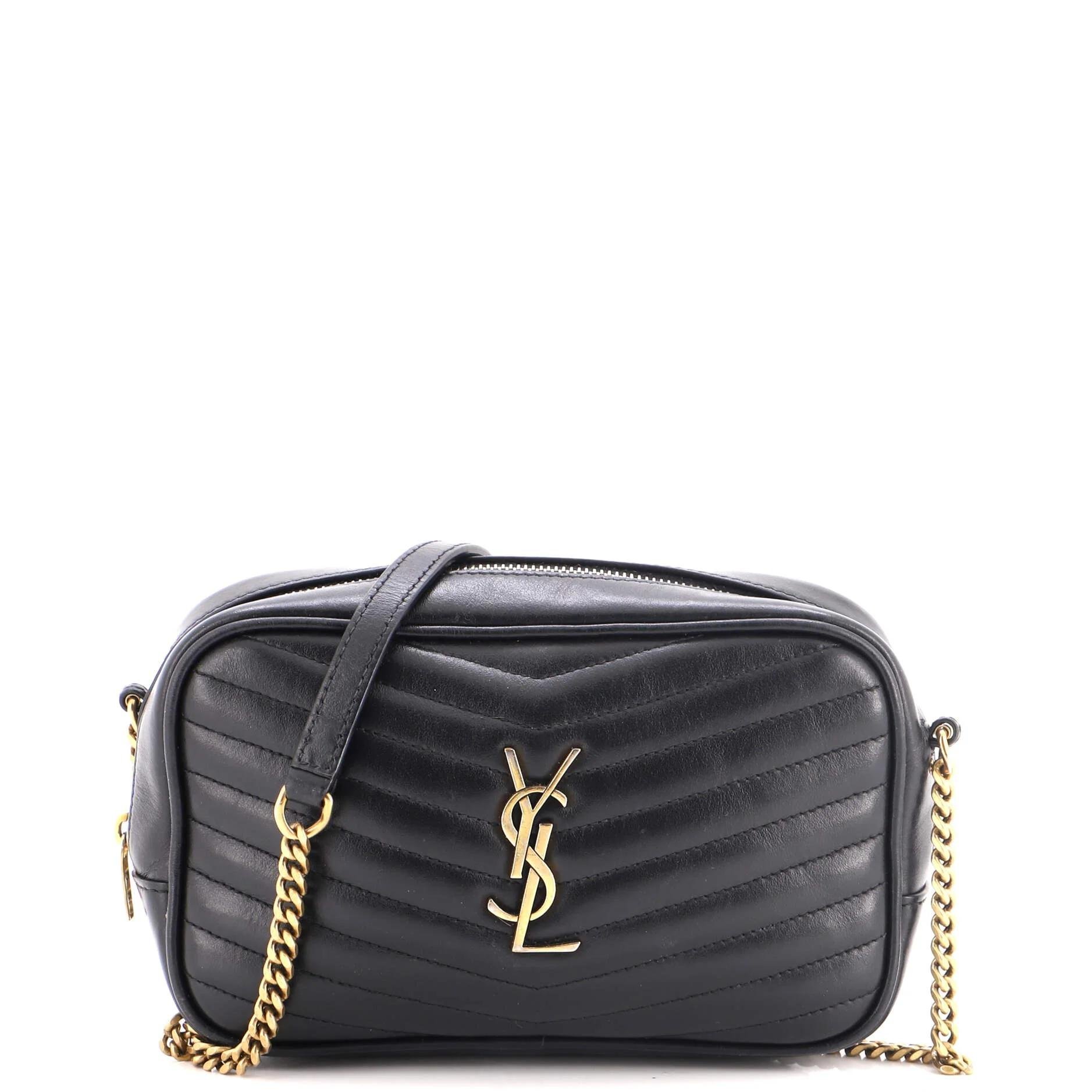 Saint Laurent Lou leather crossbody bag