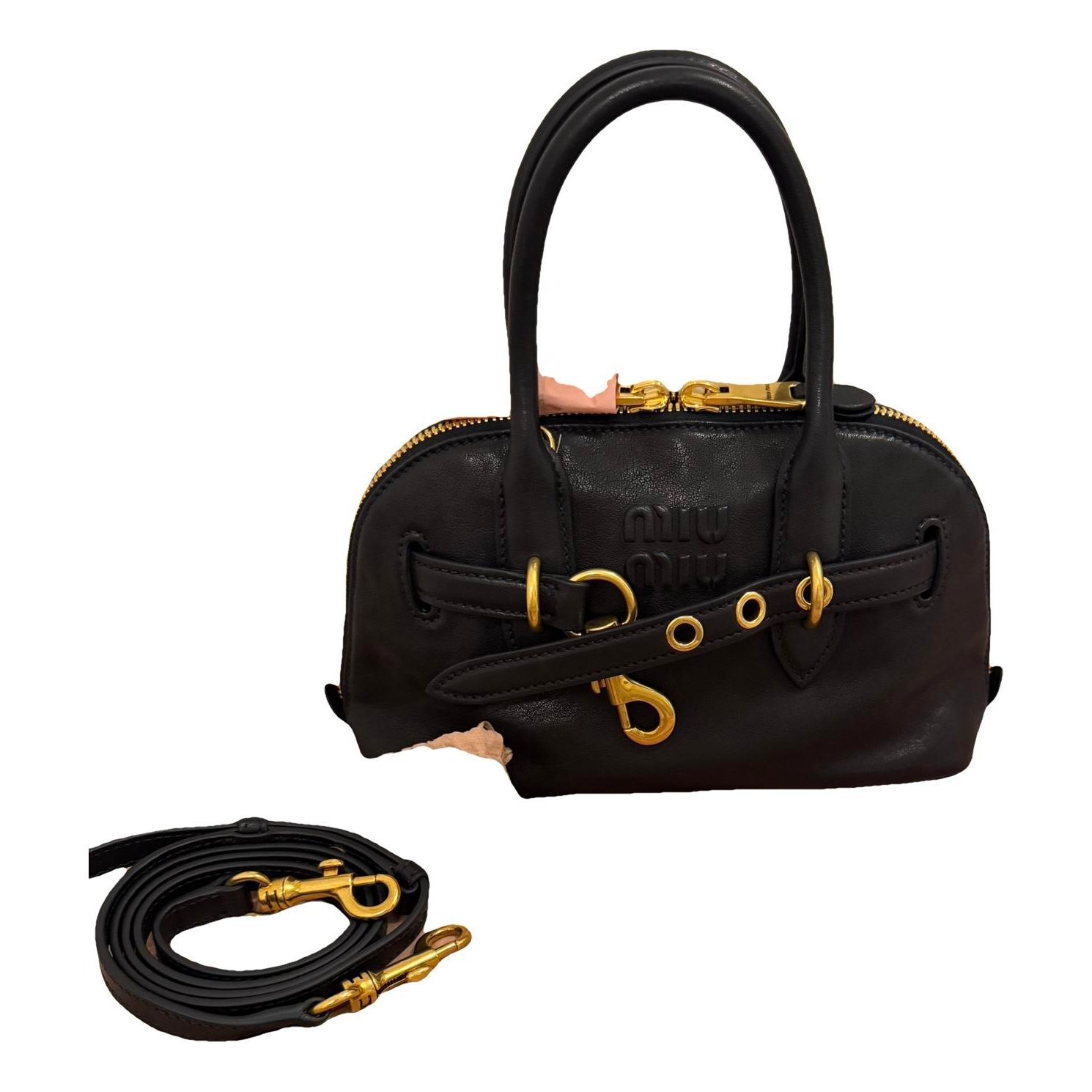 Aventure leather handbag