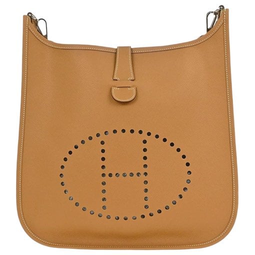 Evelyne leather handbag
