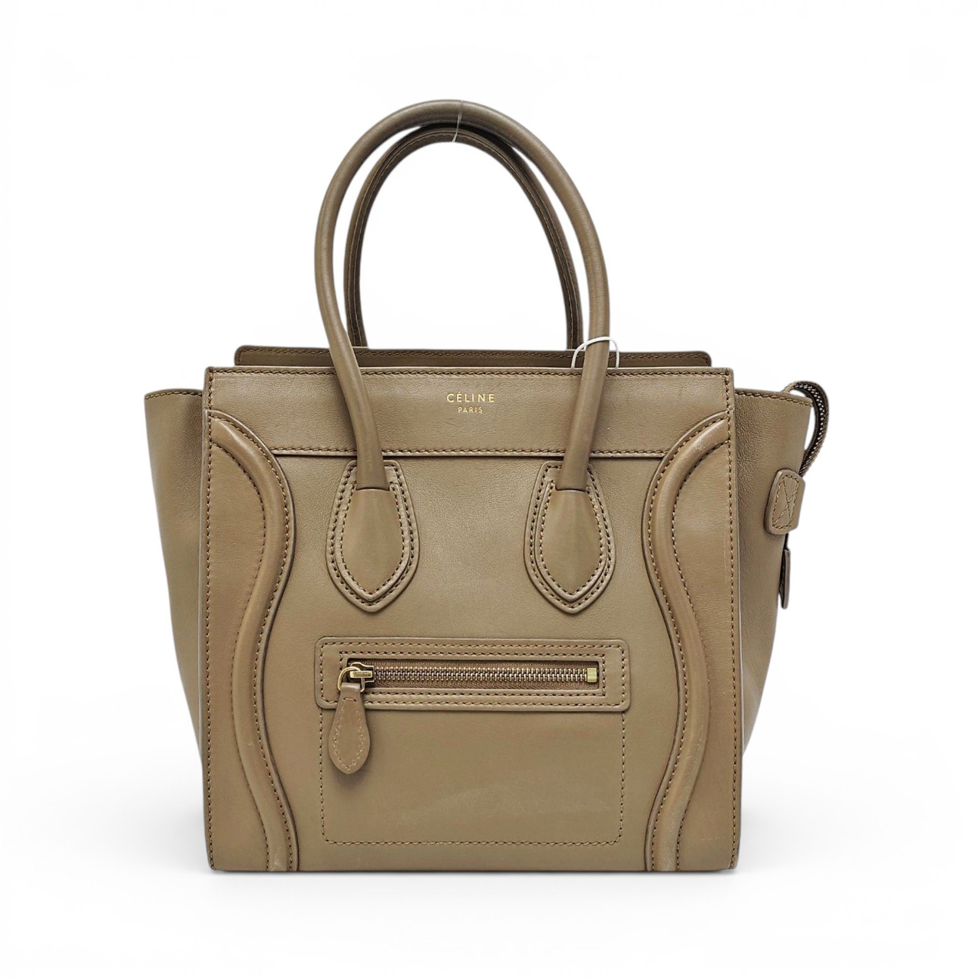 Luggage leather handbag