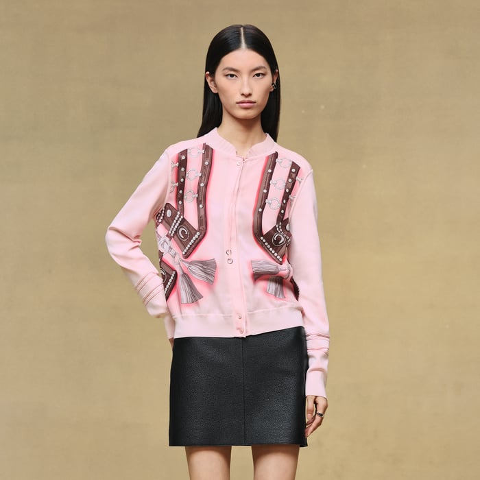 Rose Grenade "Aux Champs Remix" Buttoned Twillaine Blouse