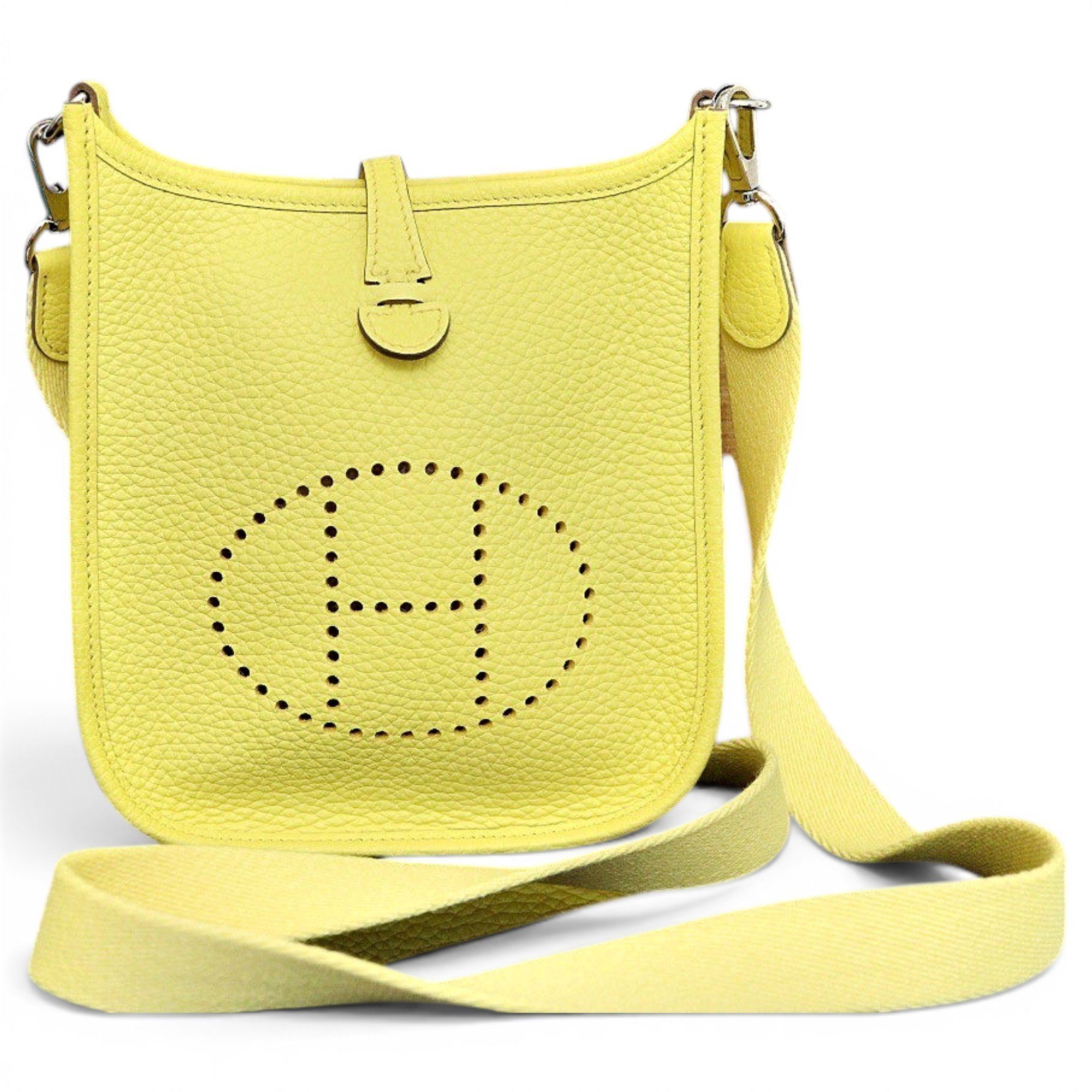 Mini Evelyne leather handbag