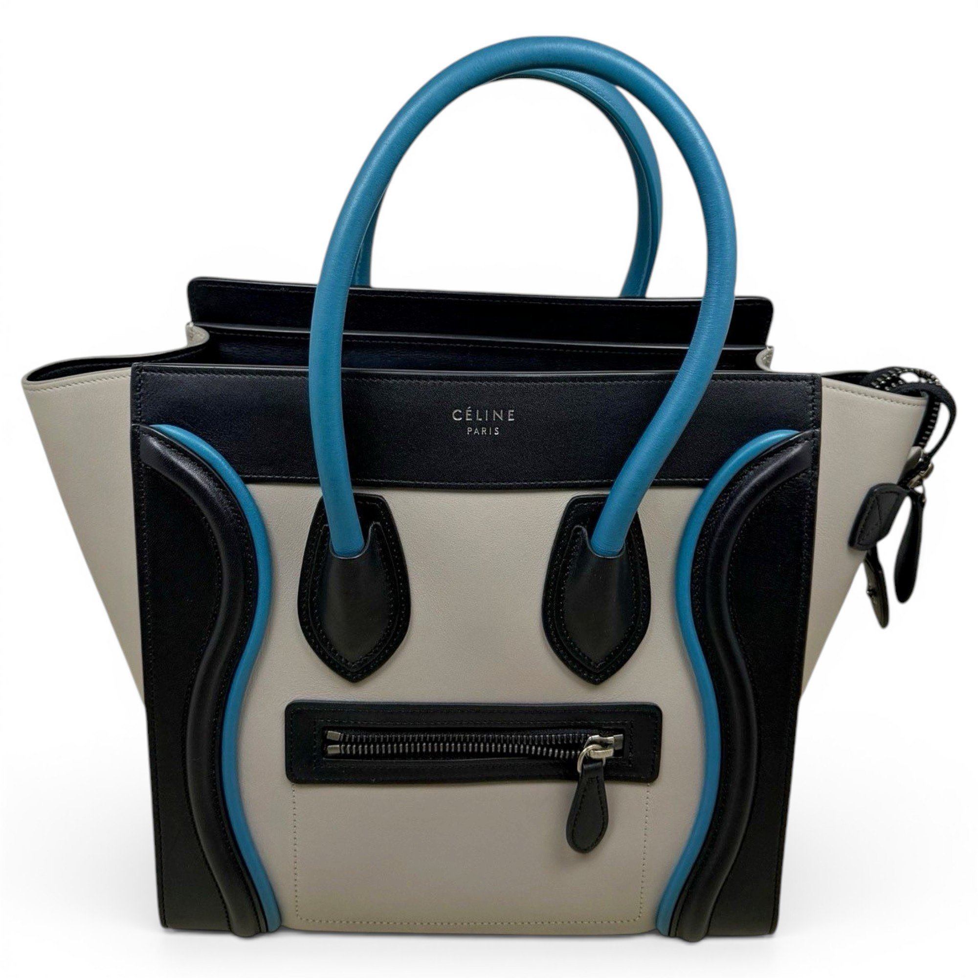 Luggage leather handbag