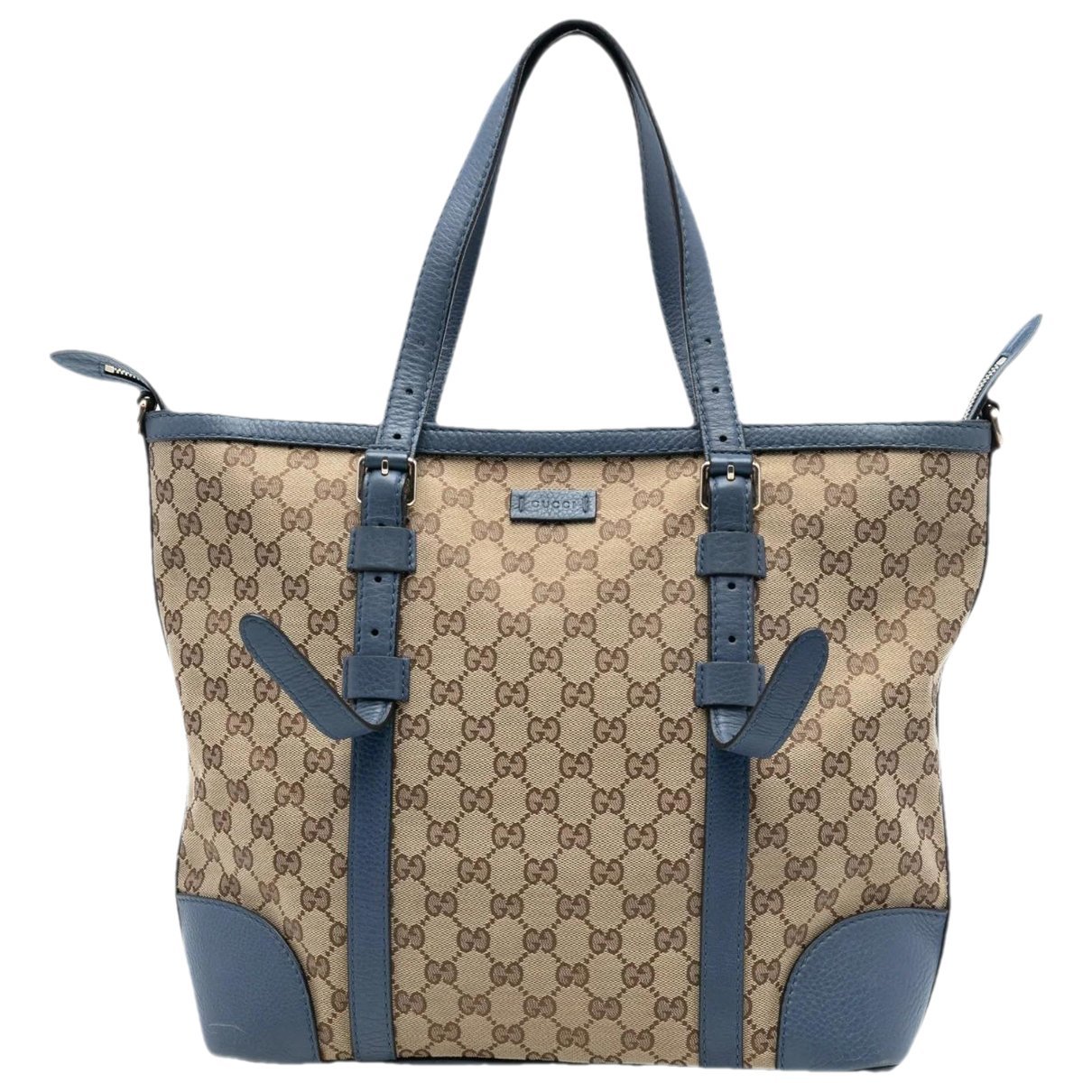 Gucci B cloth satchel