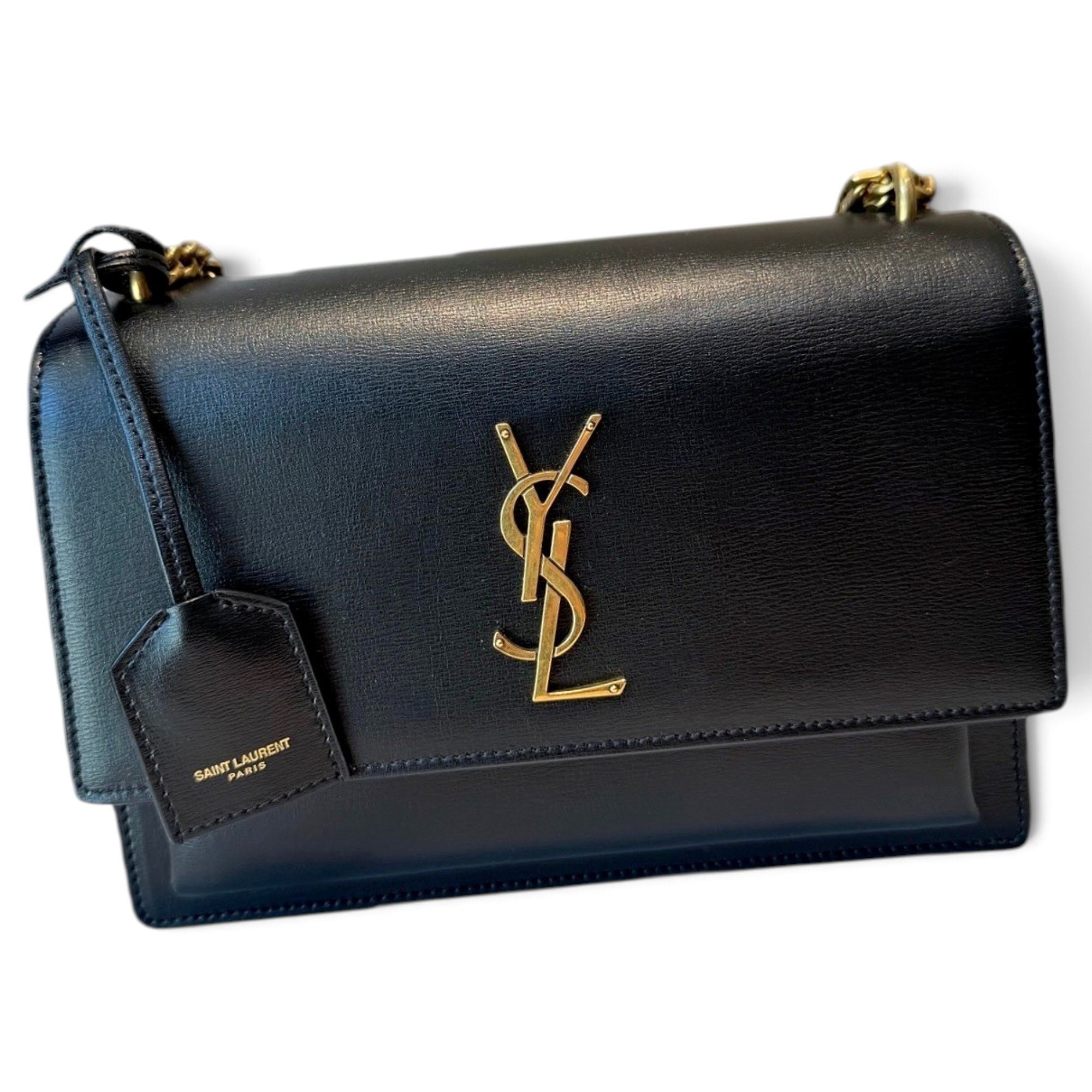 Sunset leather handbag