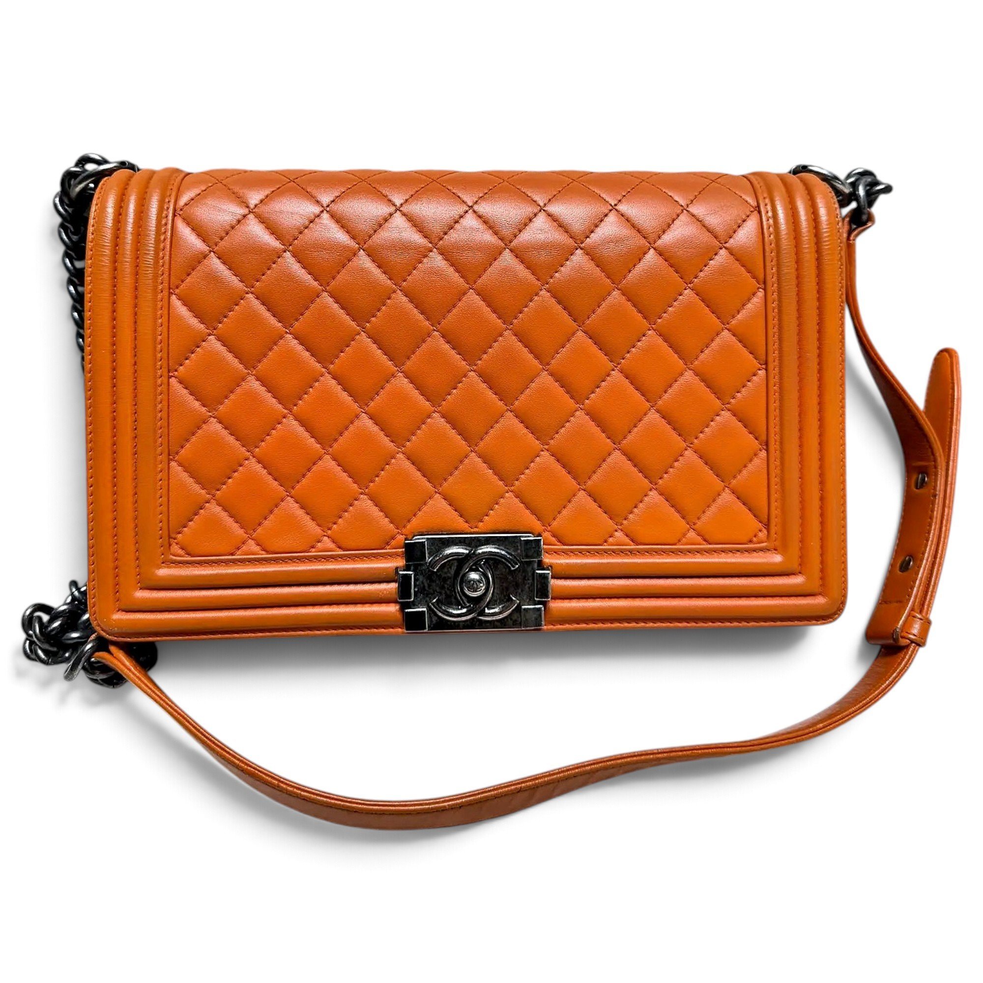 Boy leather handbag
