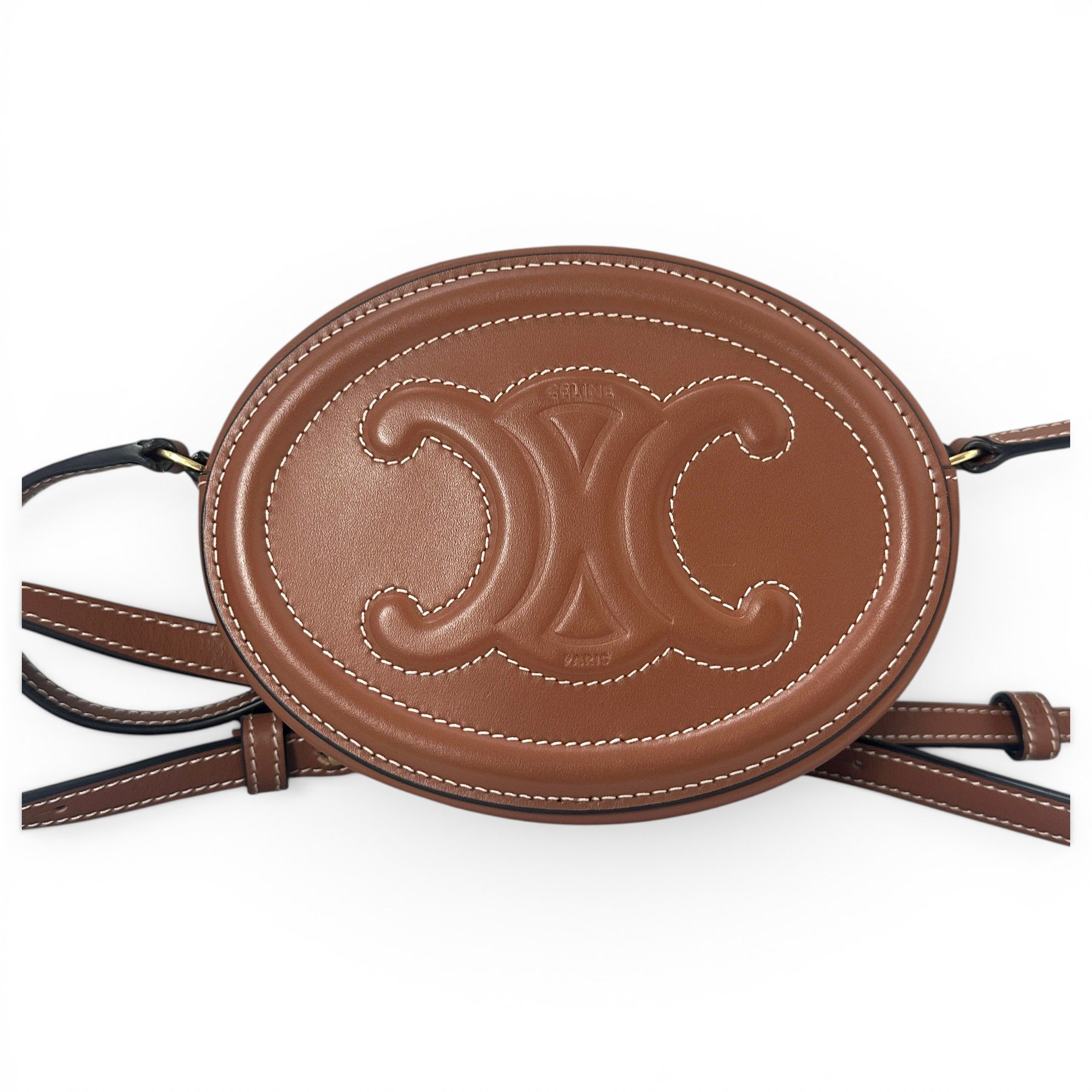 Leather crossbody bag