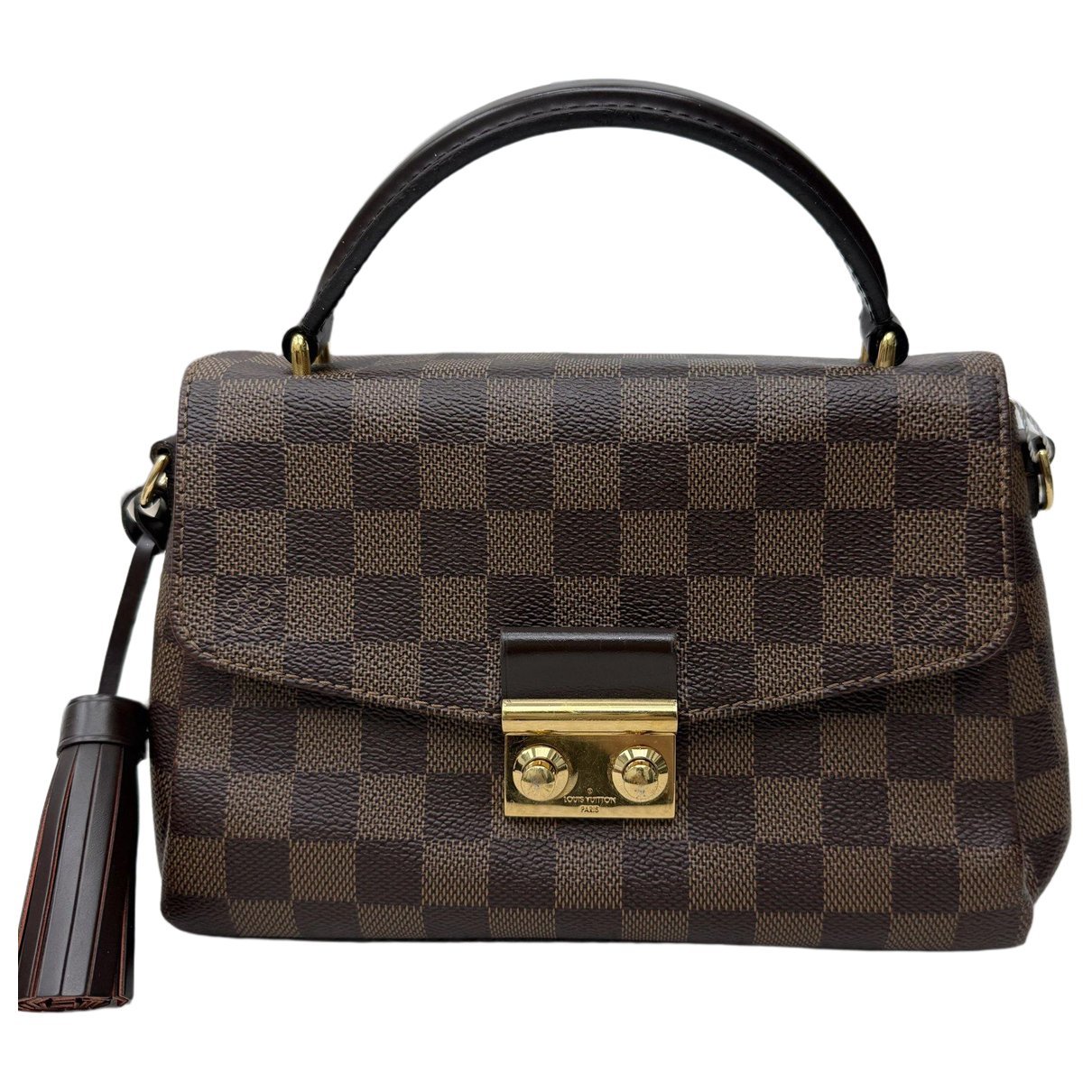 Croisette leather handbag