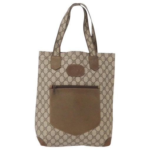 Leather tote