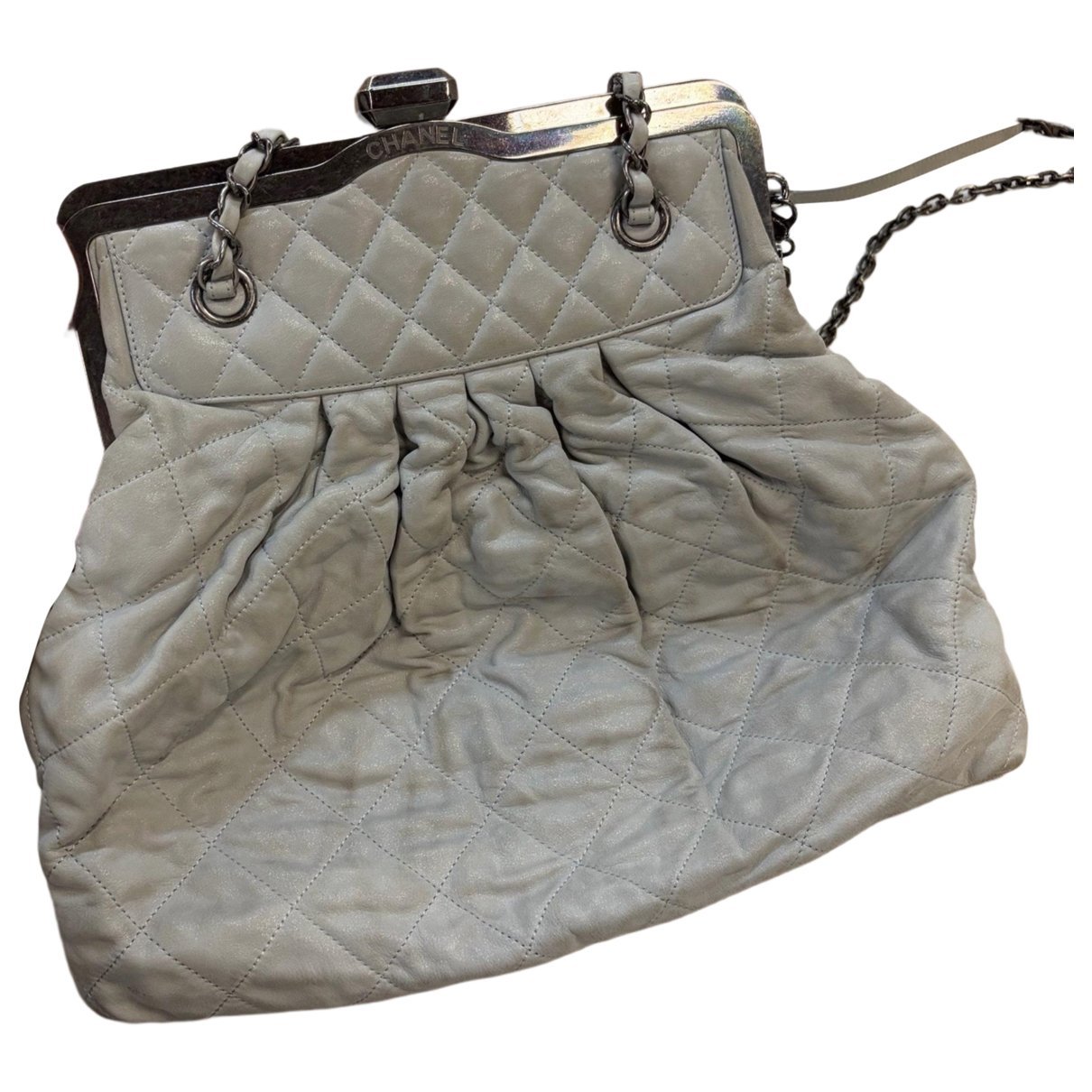 Coco Luxe leather handbag