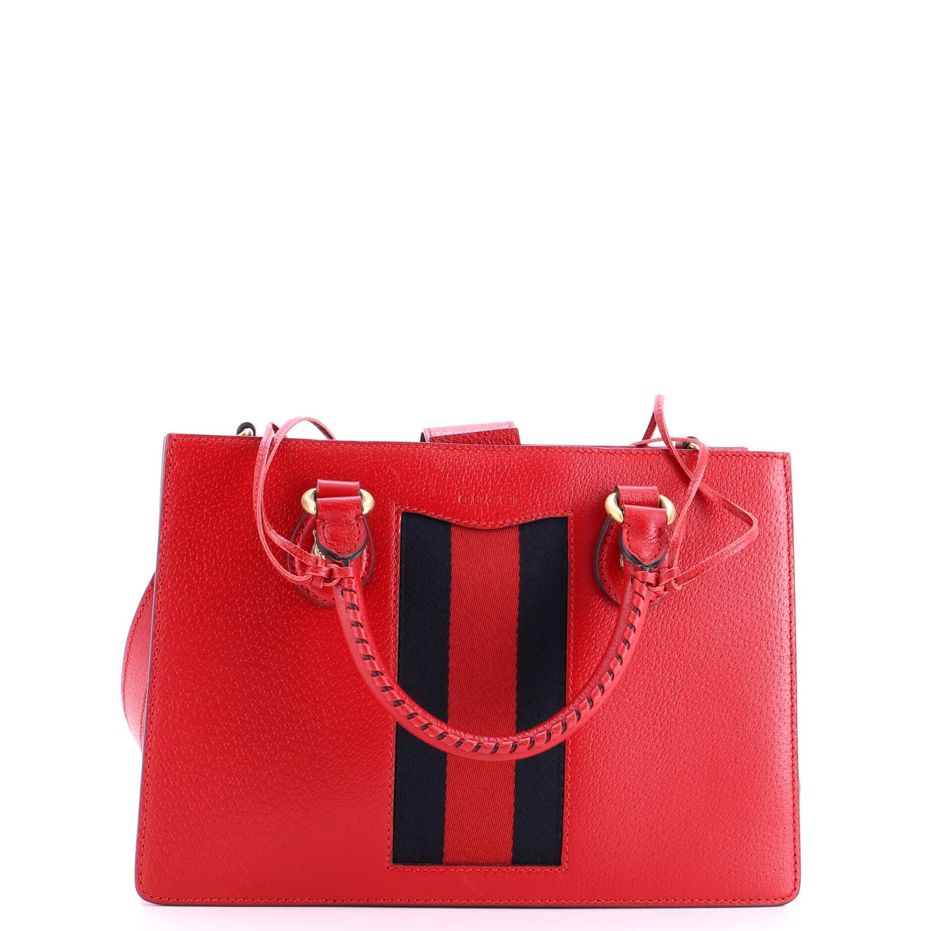 Leather tote
