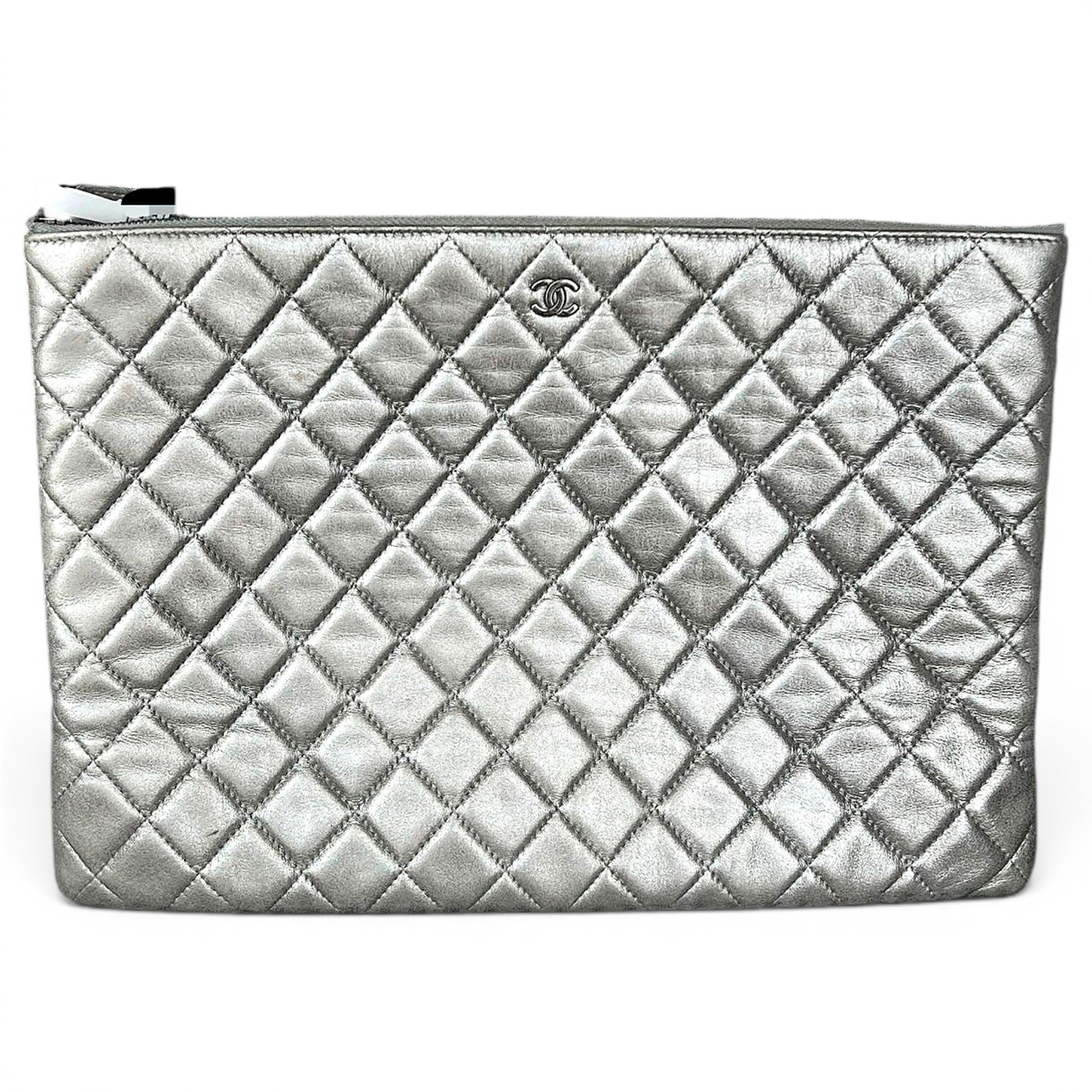 Timeless/Classique leather clutch bag
