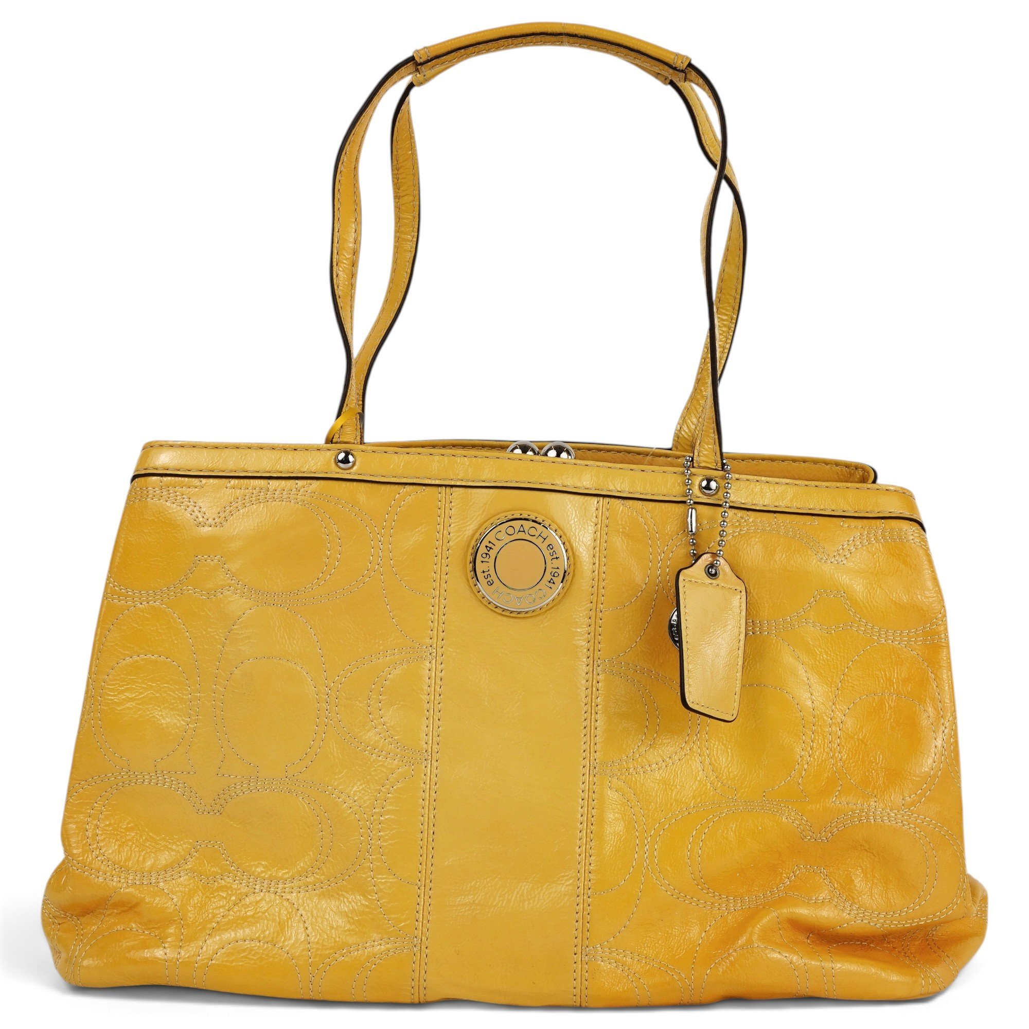 Leather handbag