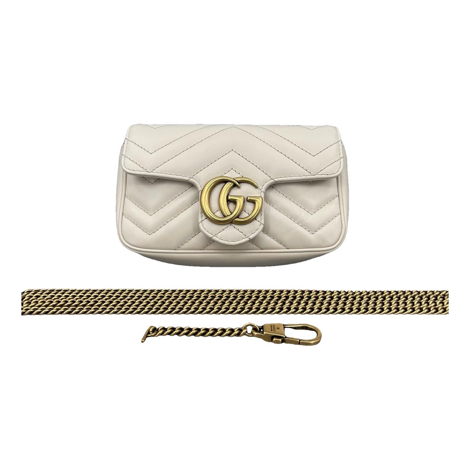 GG Marmont Chain leather crossbody bag