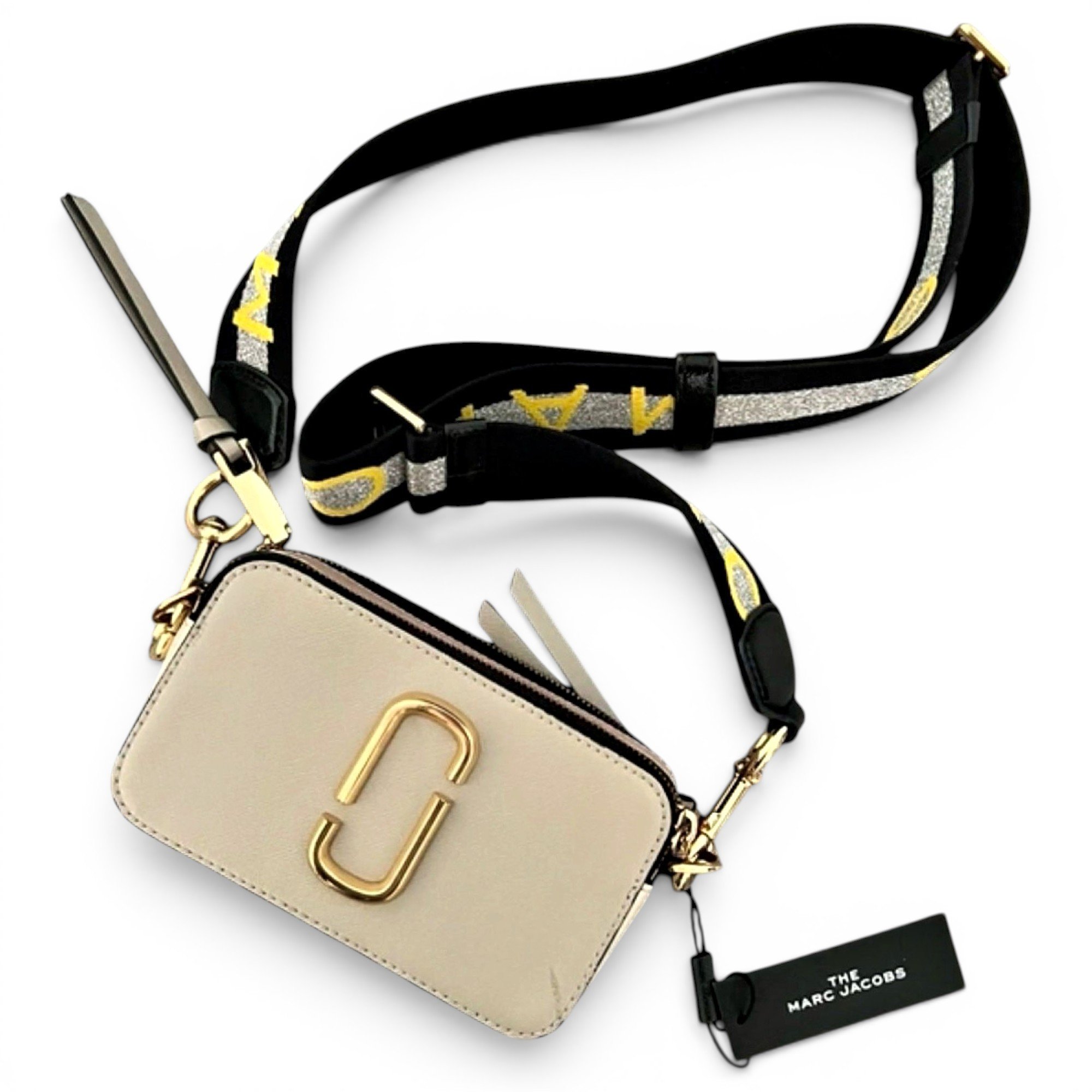 Snapshot leather crossbody bag