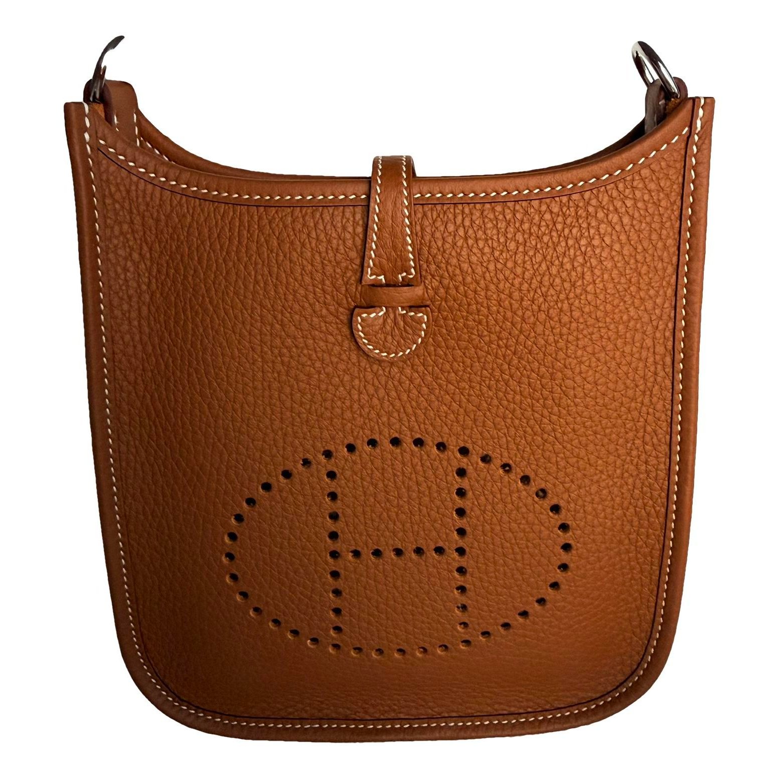 Mini Evelyne leather crossbody bag