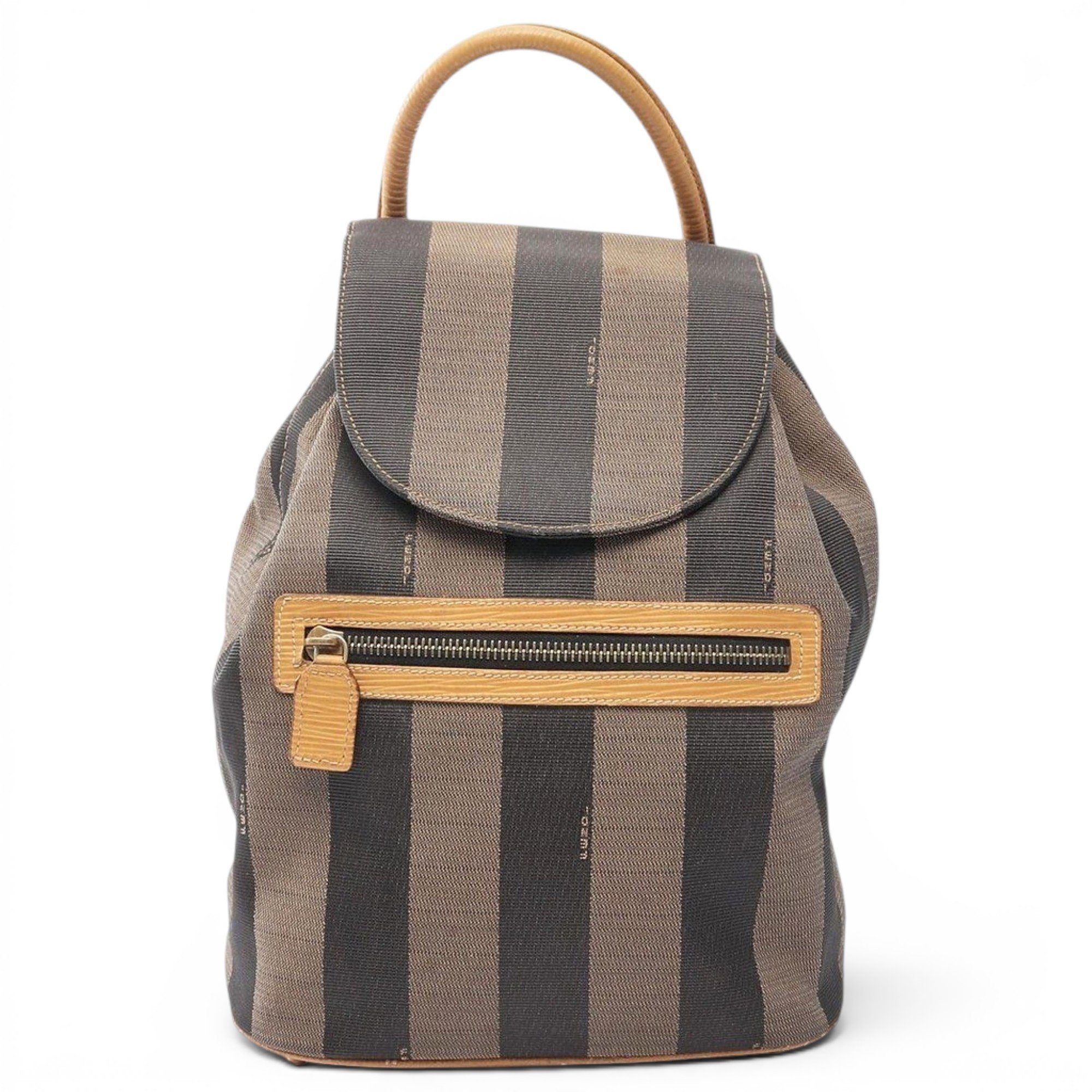 Leather backpack