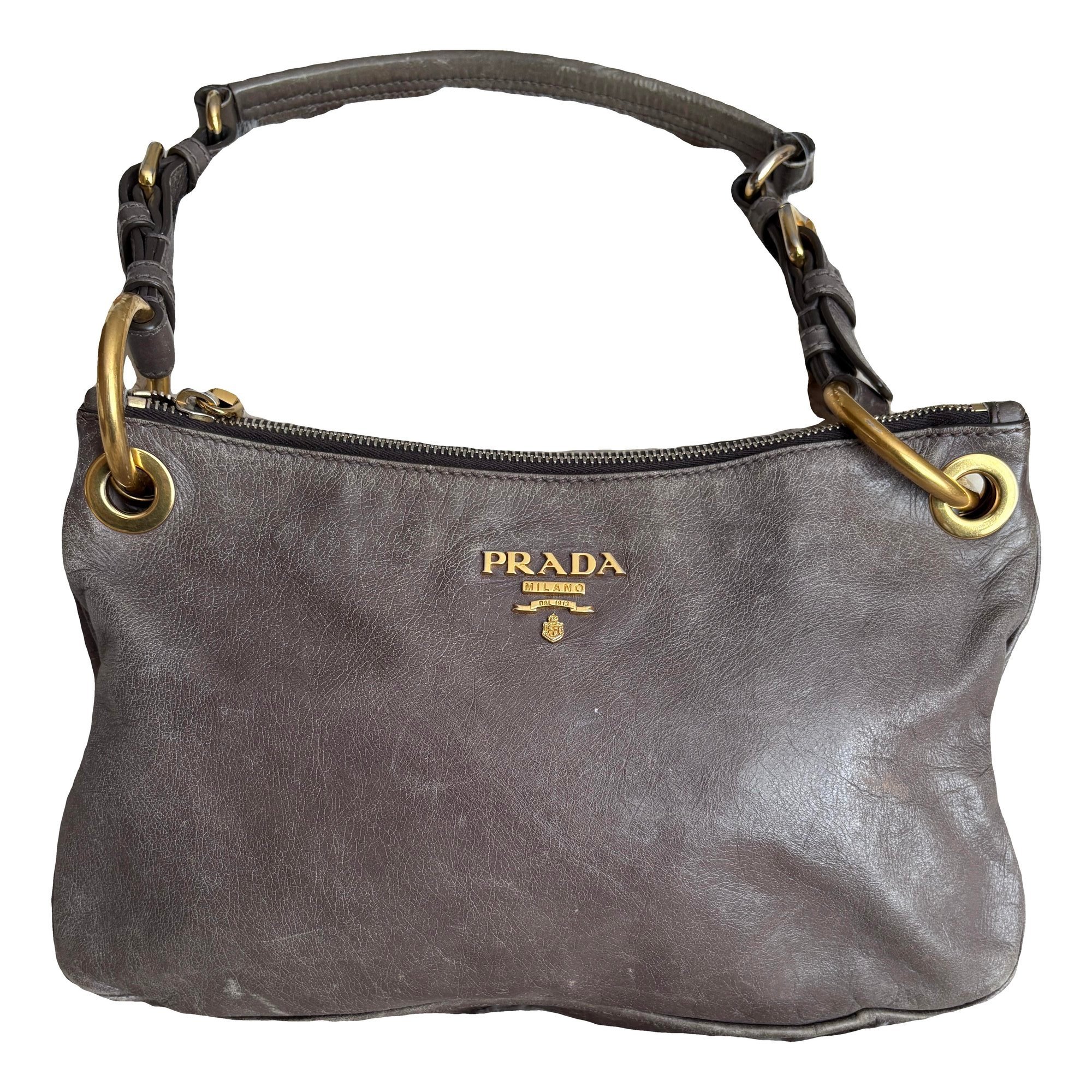 Leather handbag