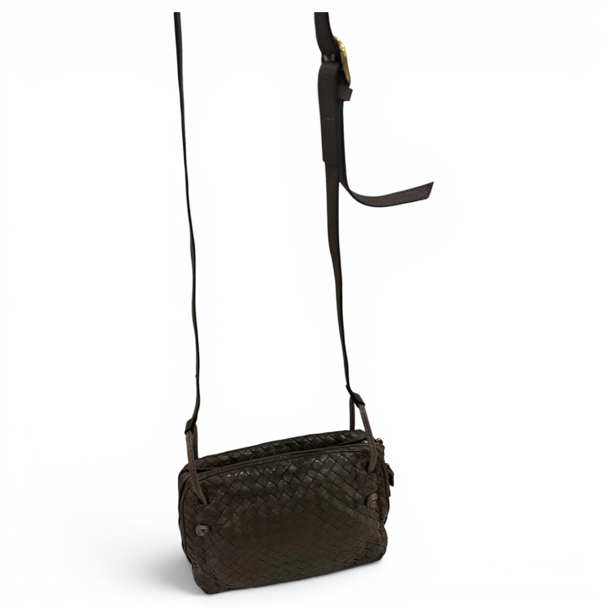Leather crossbody bag