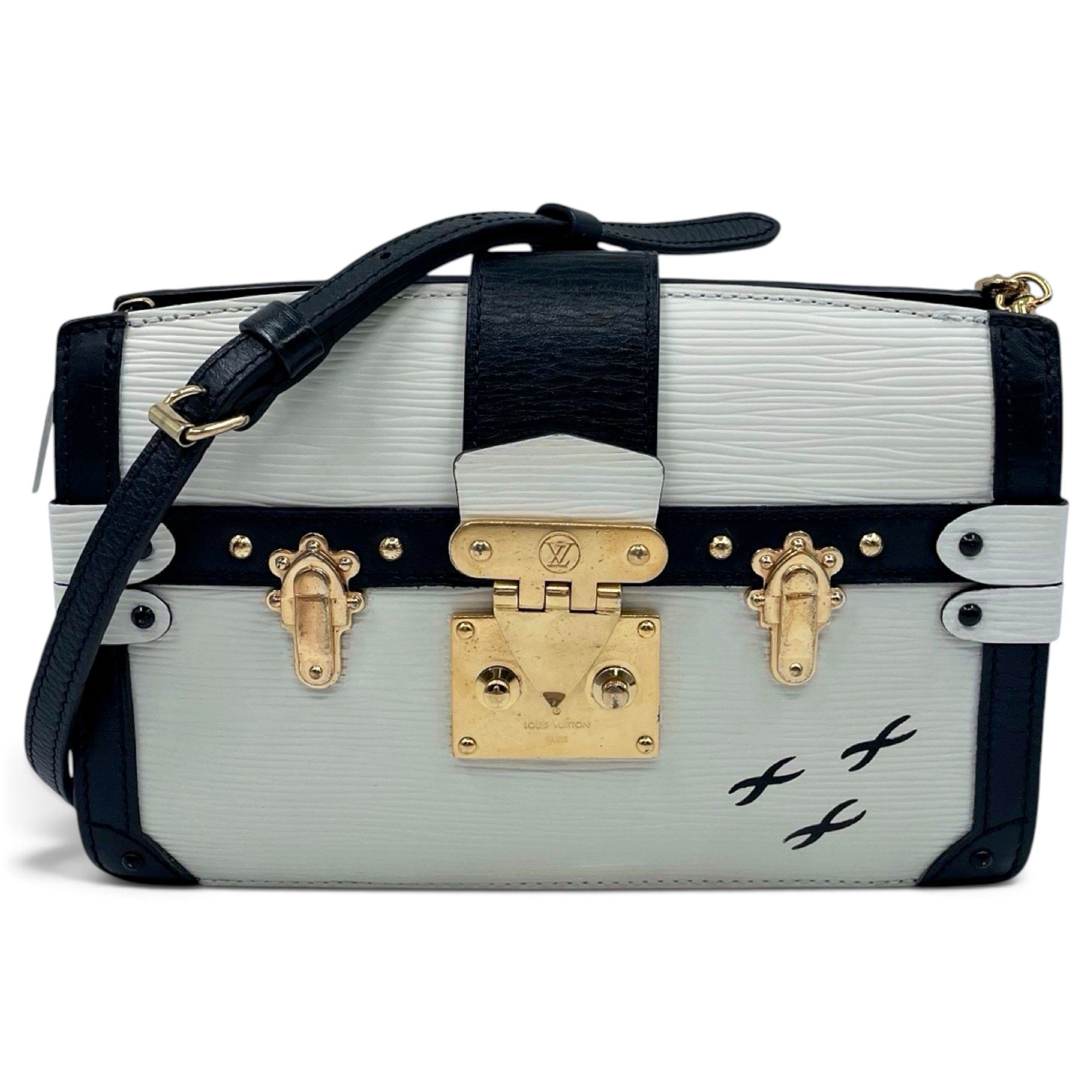 Pochette Trunk leather crossbody bag