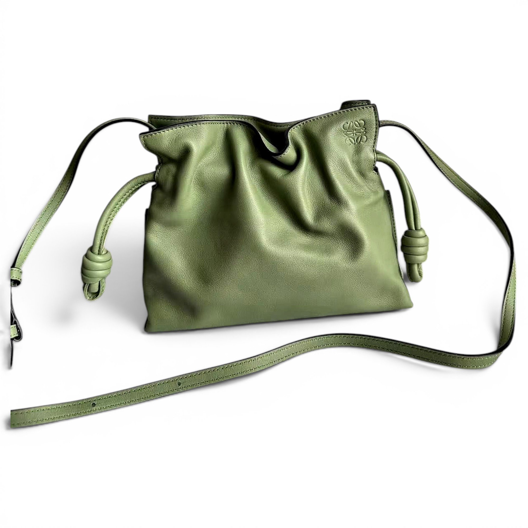 Flamenco leather handbag