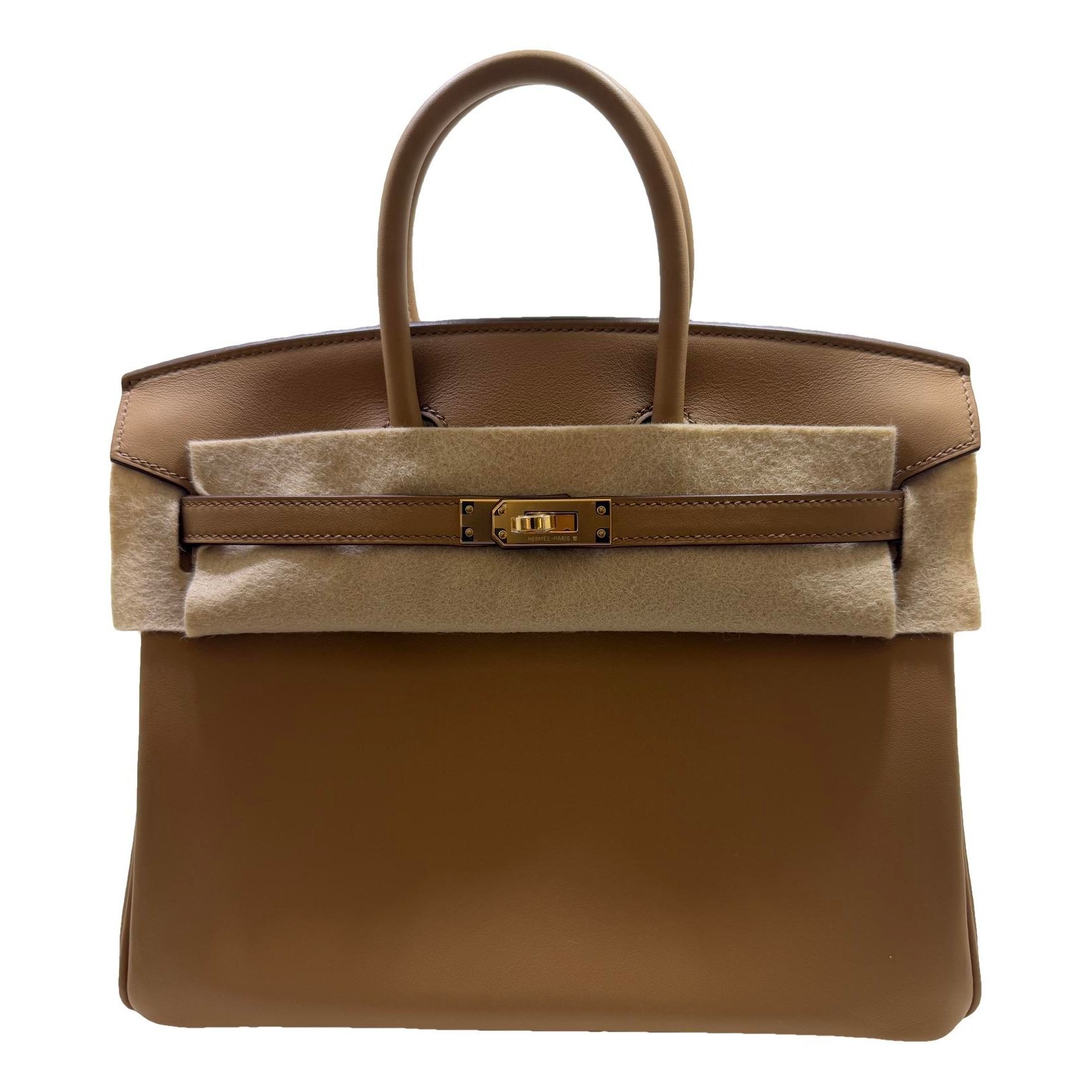 Hermes Birkin 25 leather handbag