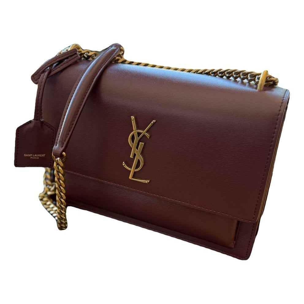 Leather crossbody bag