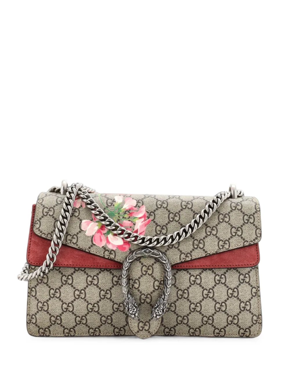 Dionysus Bag Blooms Print GG Coated Canvas Small shoulder bag