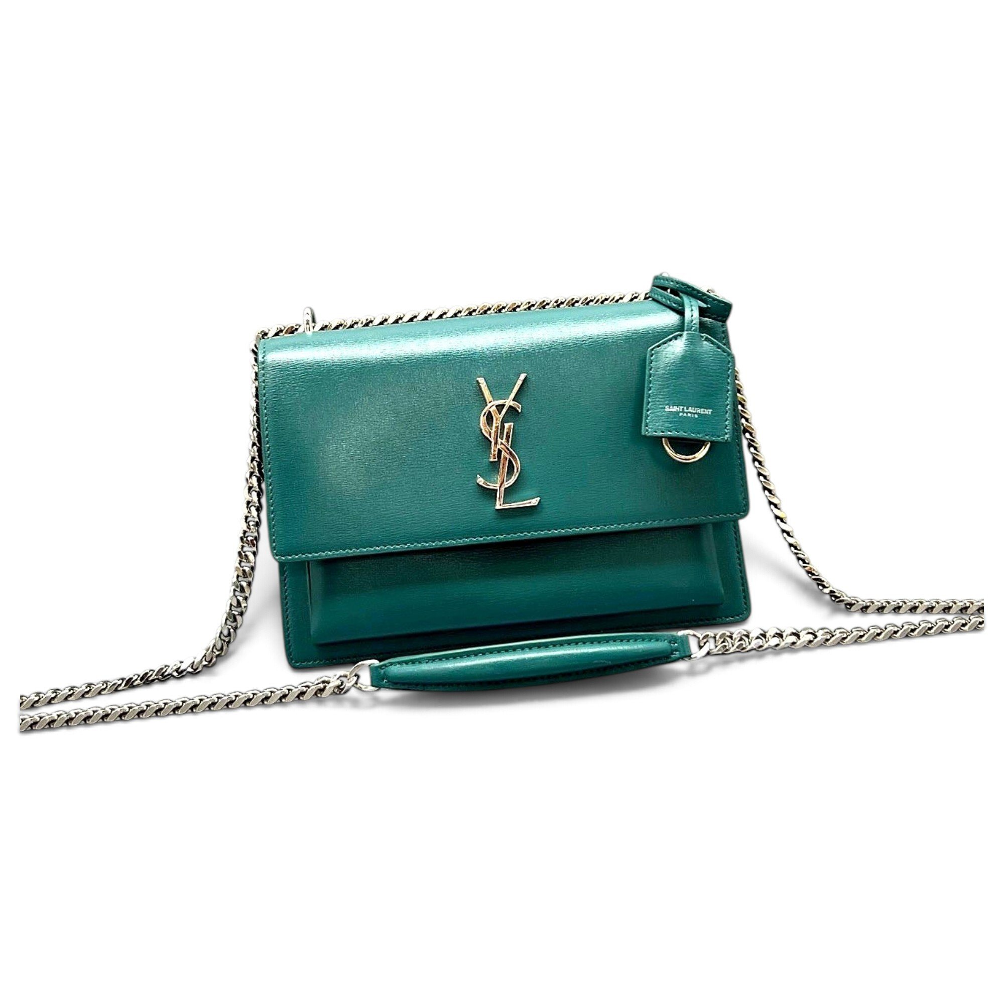 Sunset leather handbag