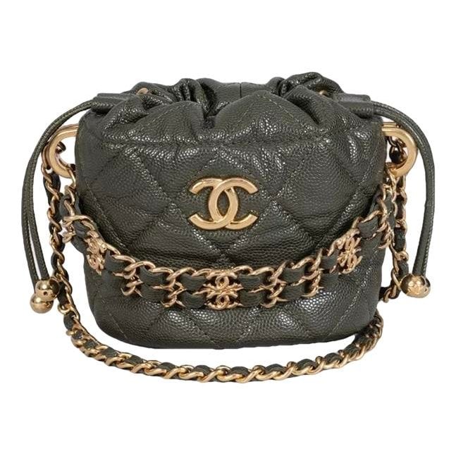 Leather handbag