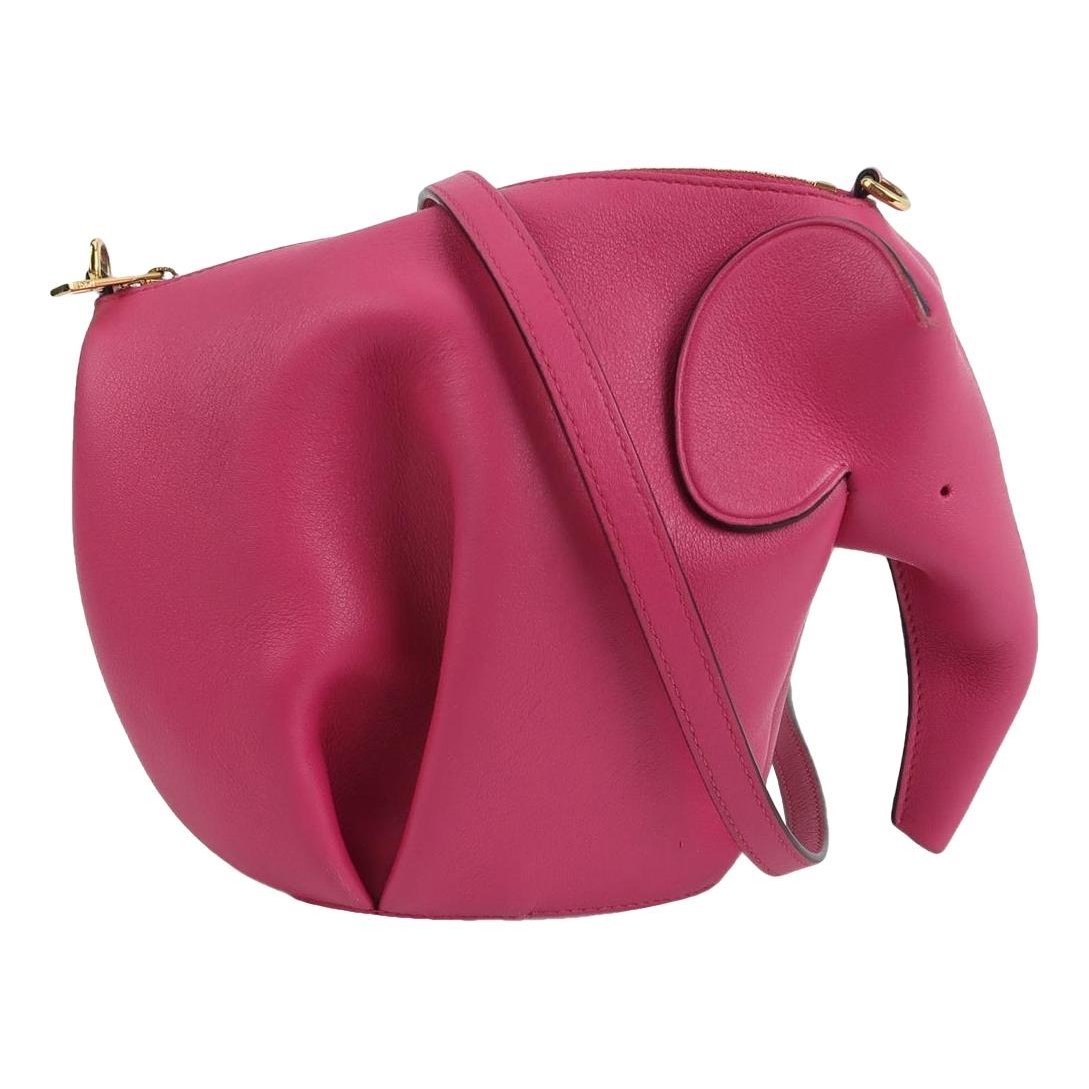Animals leather crossbody bag