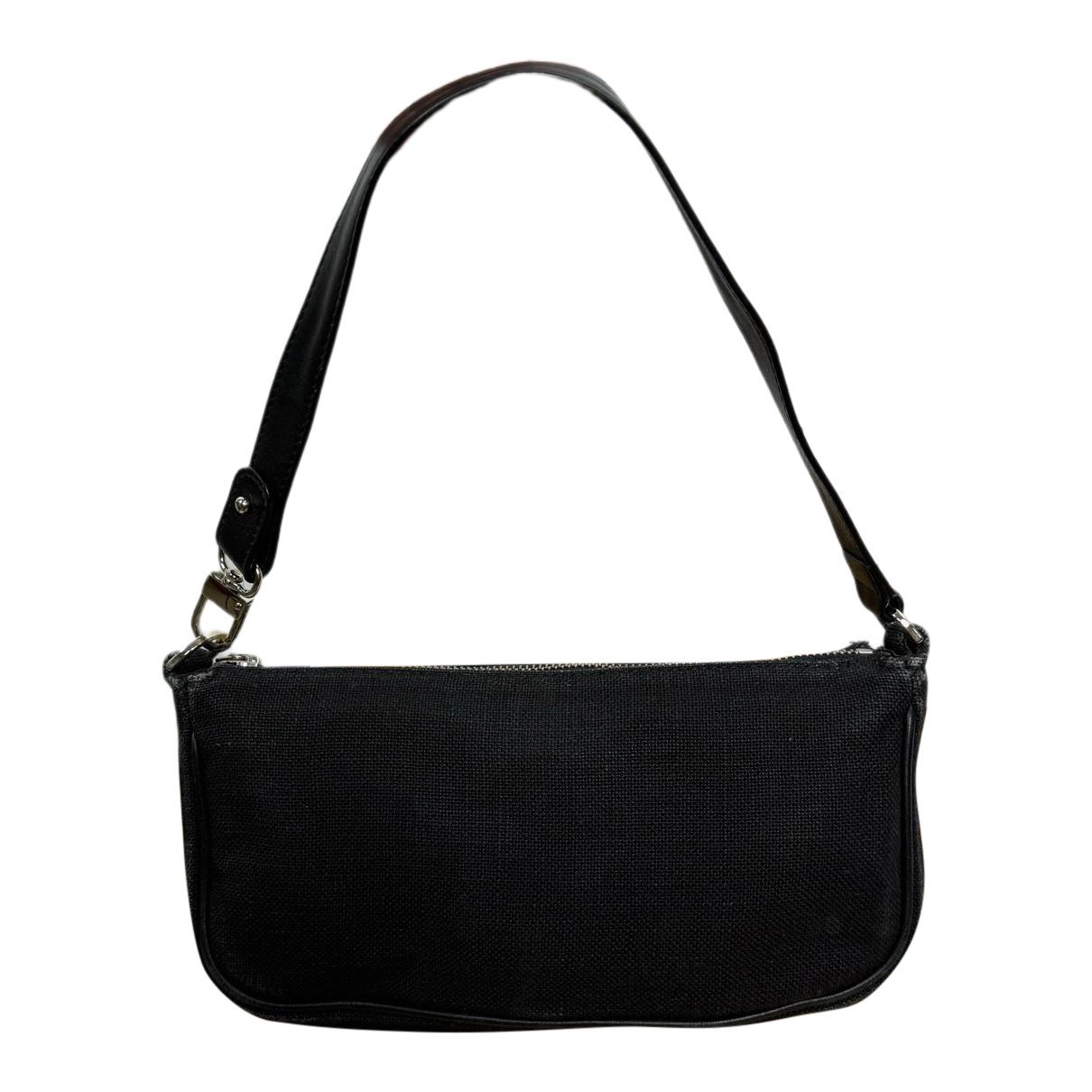 By Far Linen clutch bag