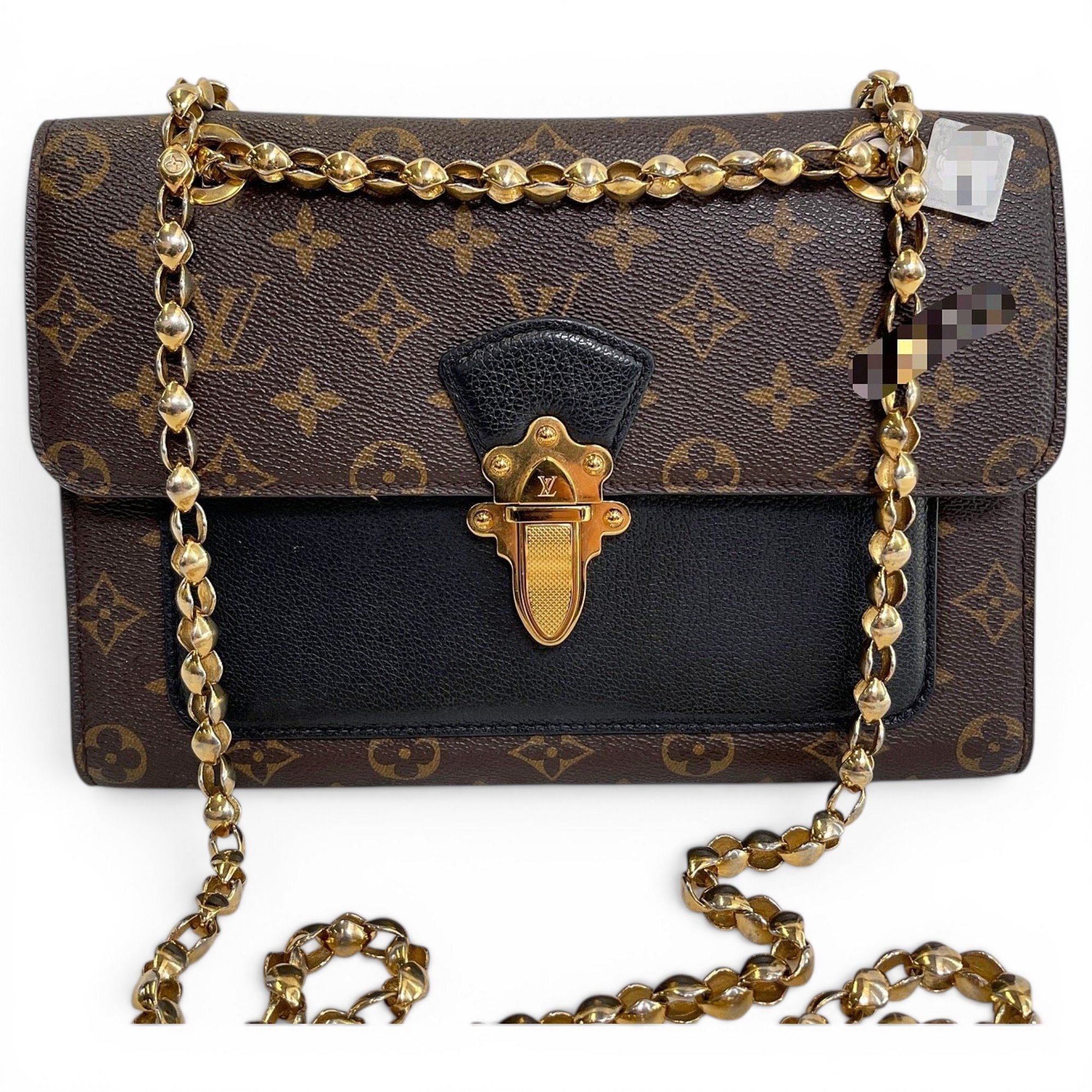 Victoire leather handbag